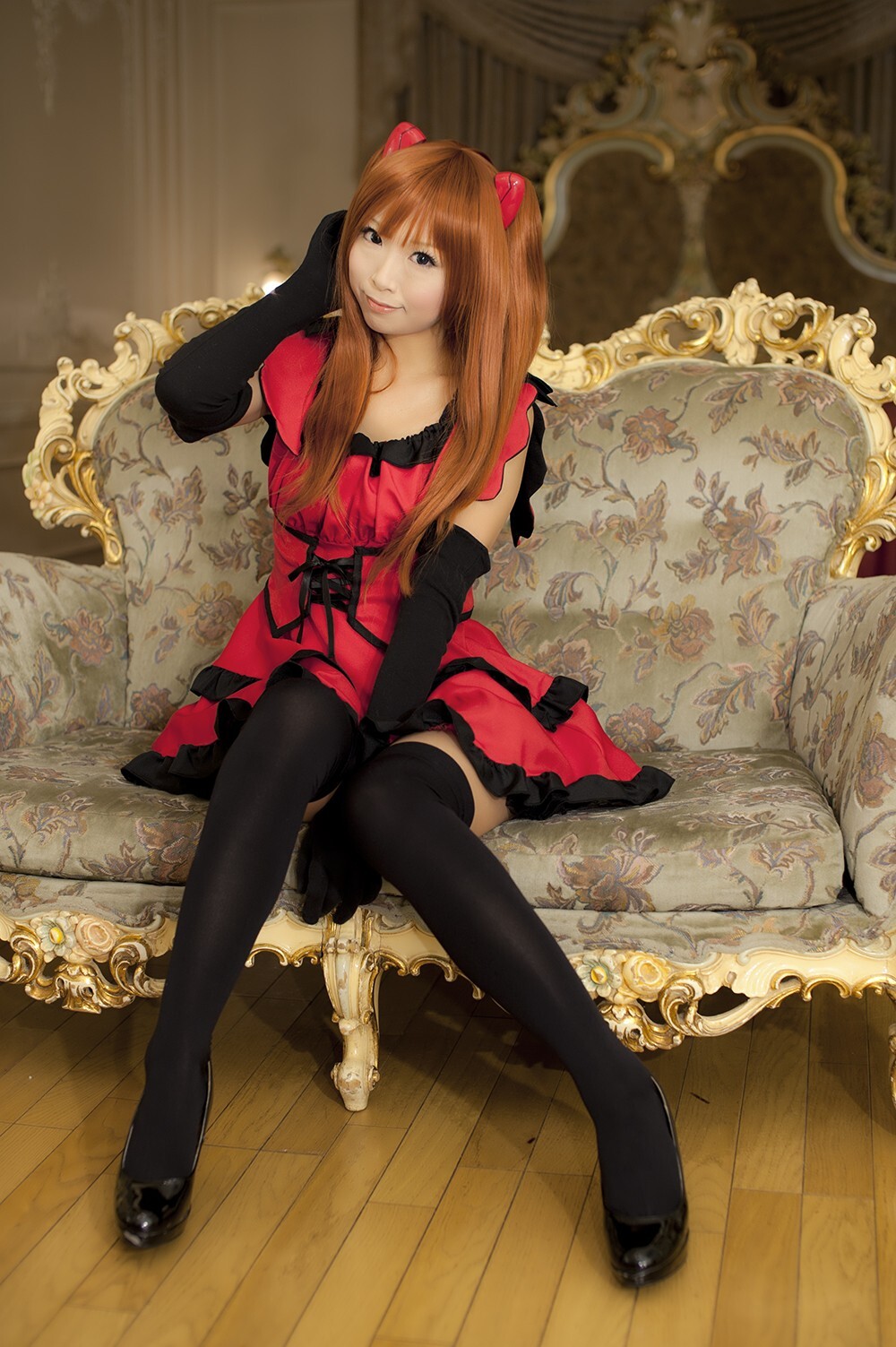 [Cosplay] 2013.04.10 Evangelion - Hottest Asuka I have ever seen