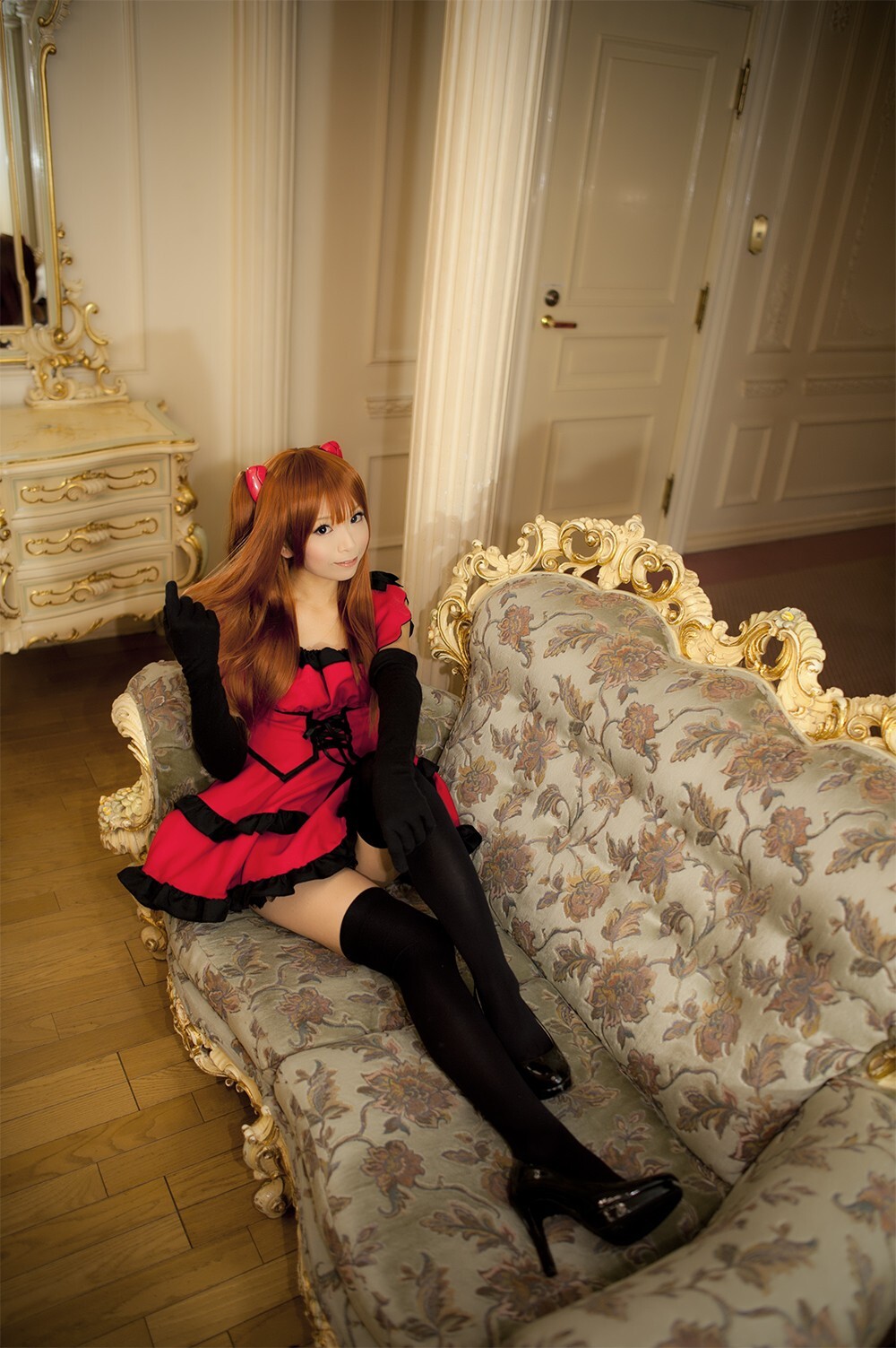 [Cosplay] 2013.04.10 Evangelion - Hottest Asuka I have ever seen