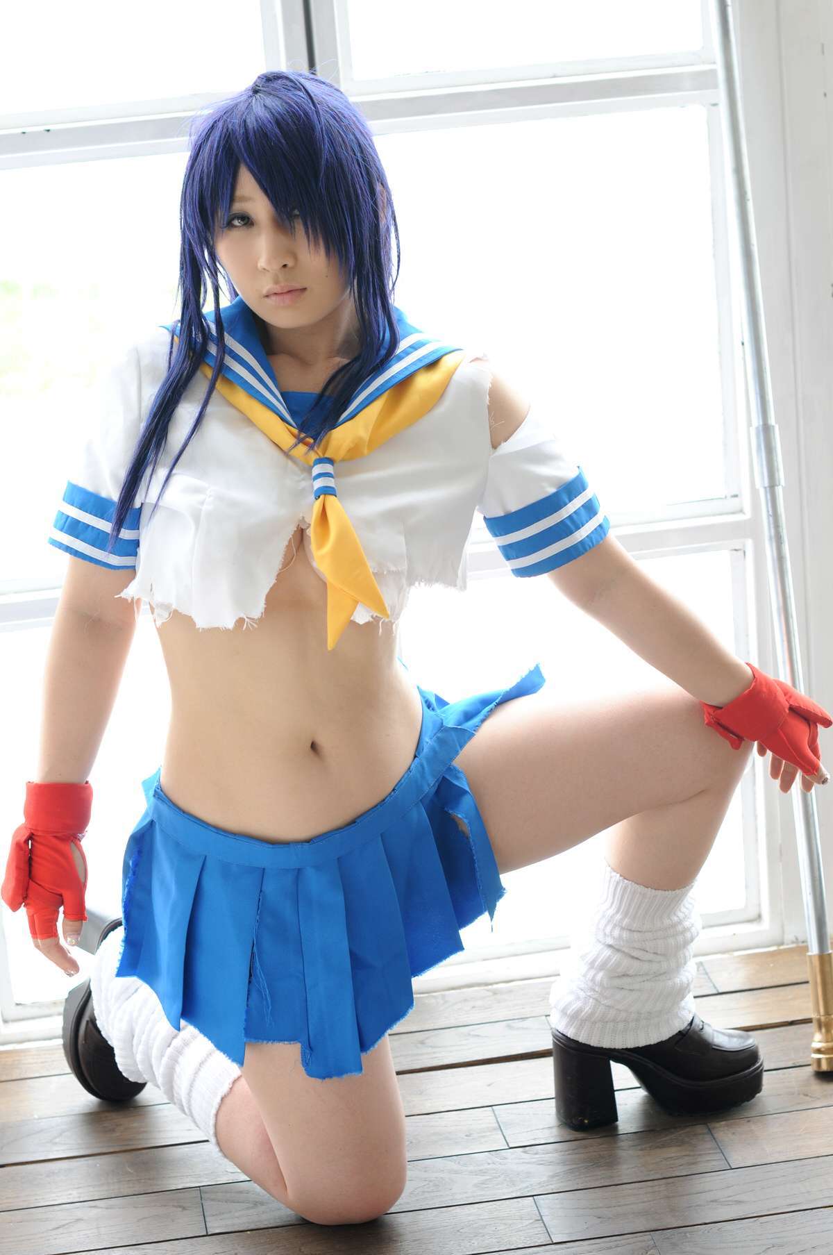 [Cosplay] 2013.05.08 Ikkitousen - Latest Kanu Unchou set