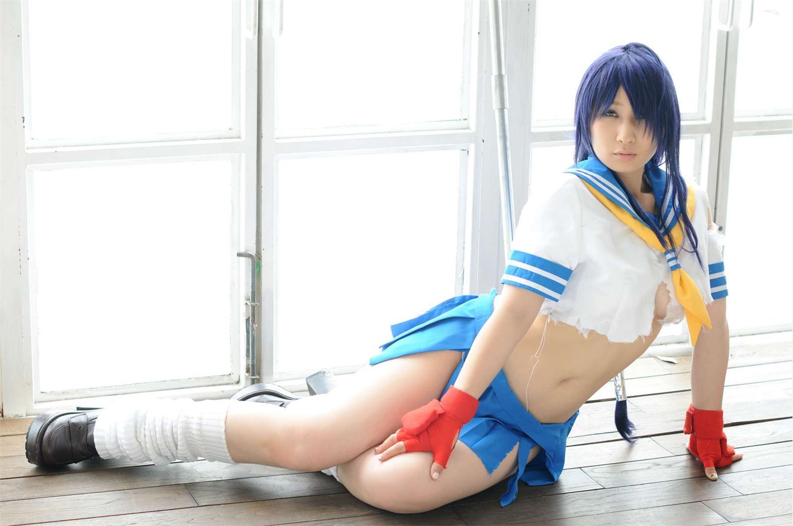 [Cosplay] 2013.05.08 Ikkitousen - Latest Kanu Unchou set