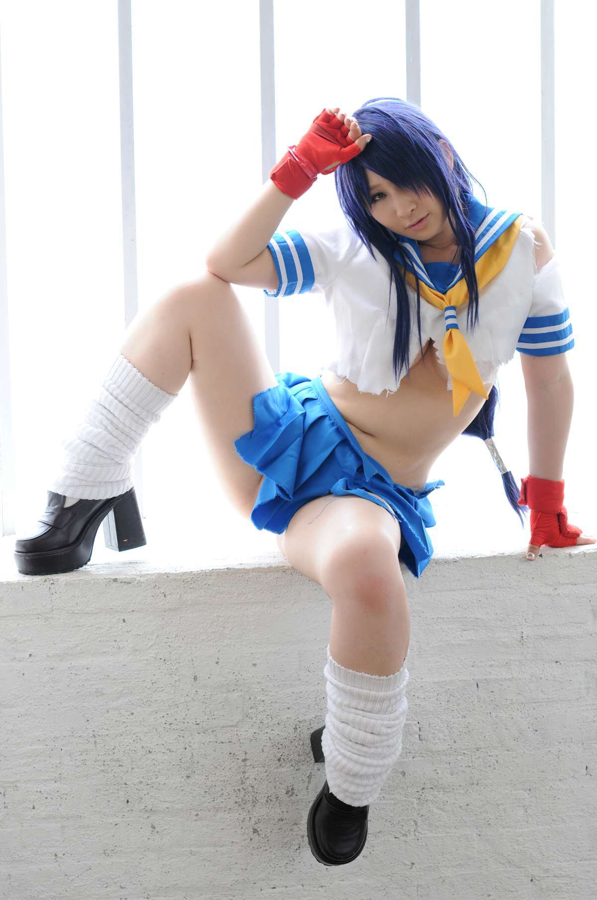 [Cosplay] 2013.05.08 Ikkitousen - Latest Kanu Unchou set