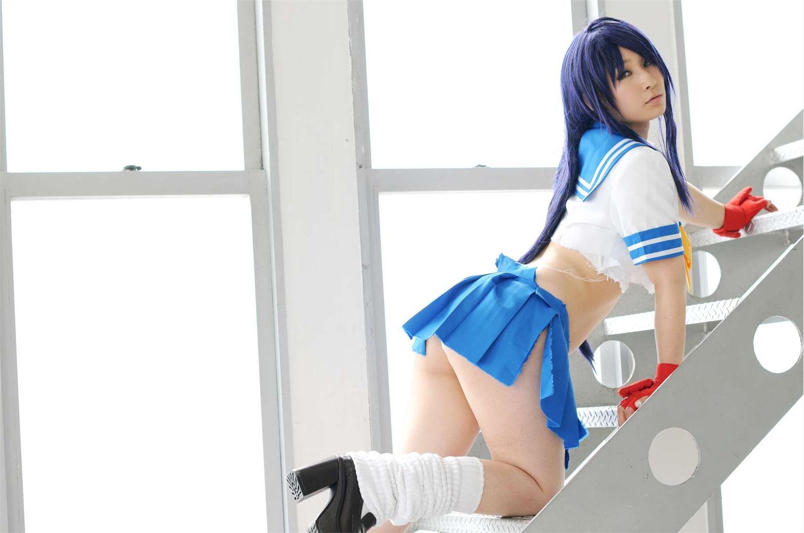 [Cosplay] 2013.05.08 Ikkitousen - Latest Kanu Unchou set