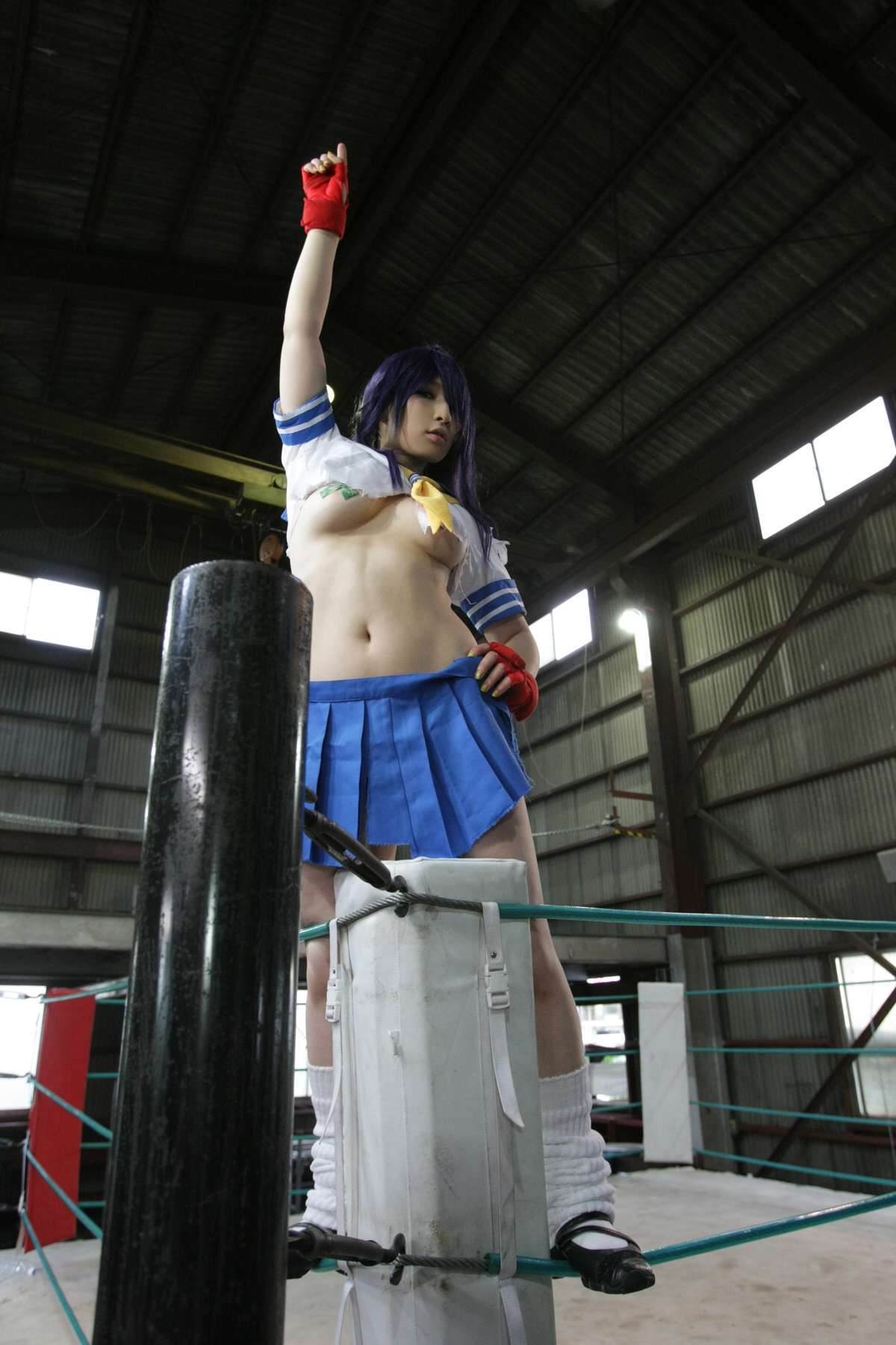 [Cosplay] 2013.05.08 Ikkitousen - Latest Kanu Unchou set