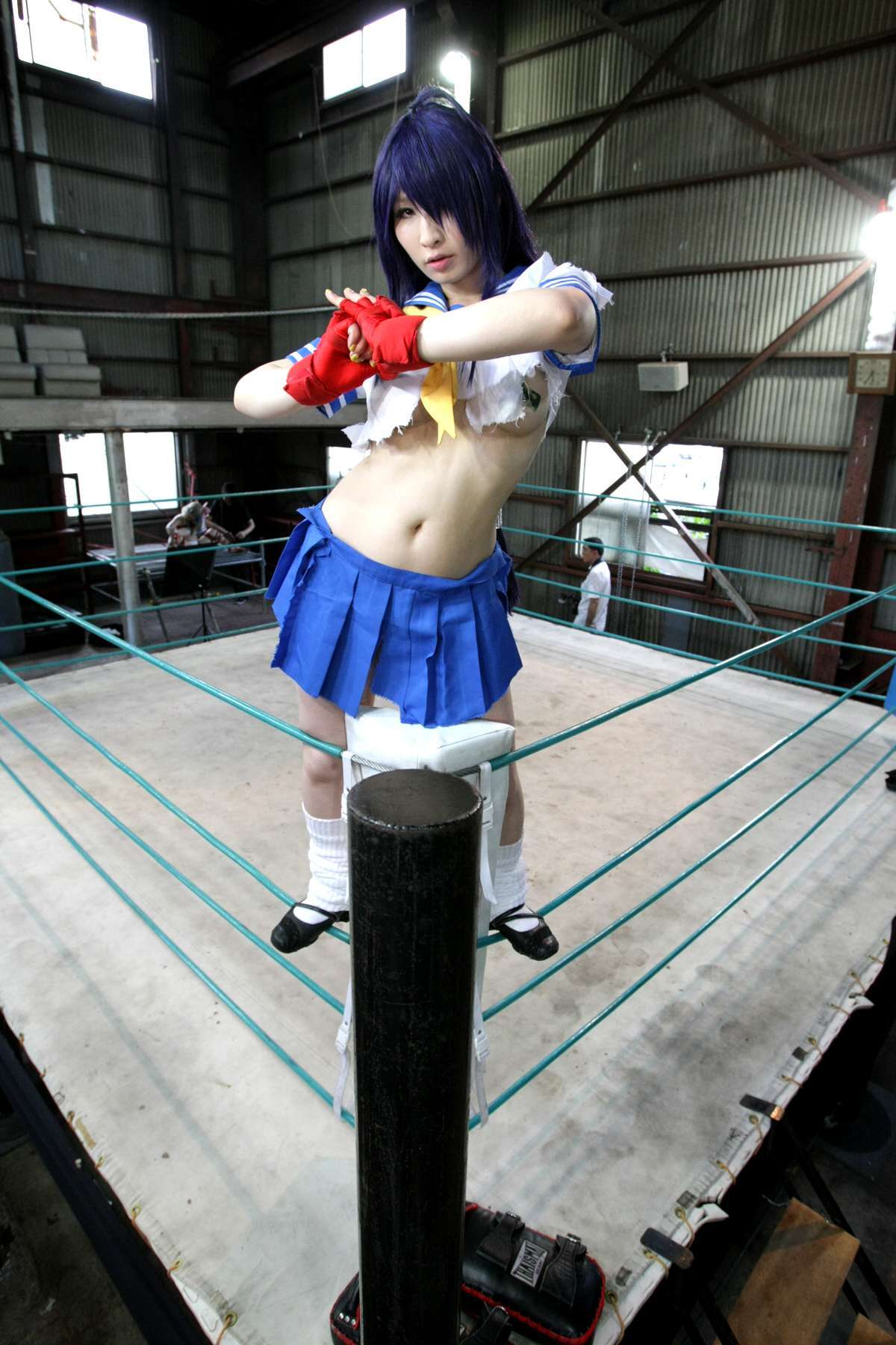 [Cosplay] 2013.05.08 Ikkitousen - Latest Kanu Unchou set