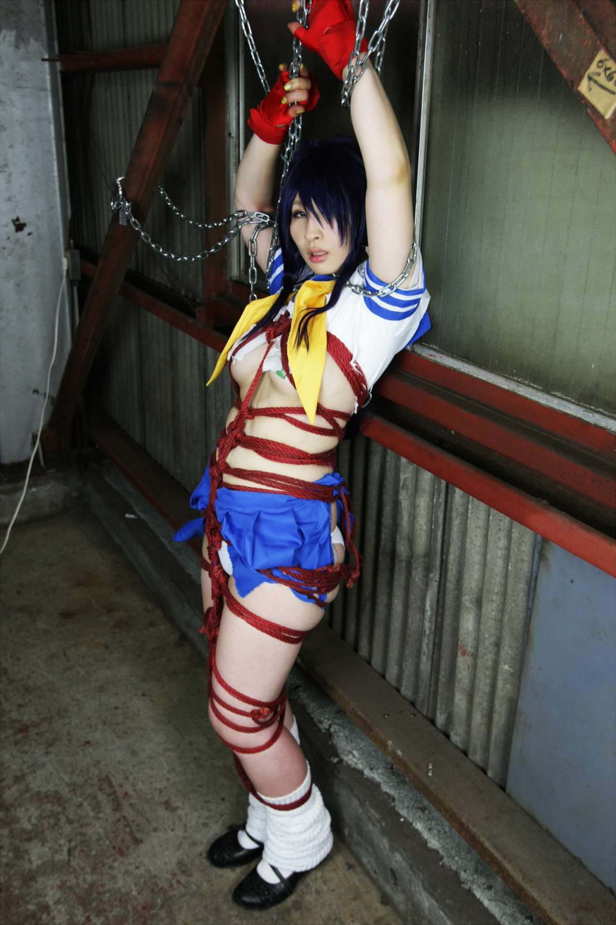 [Cosplay] 2013.05.08 Ikkitousen - Latest Kanu Unchou set