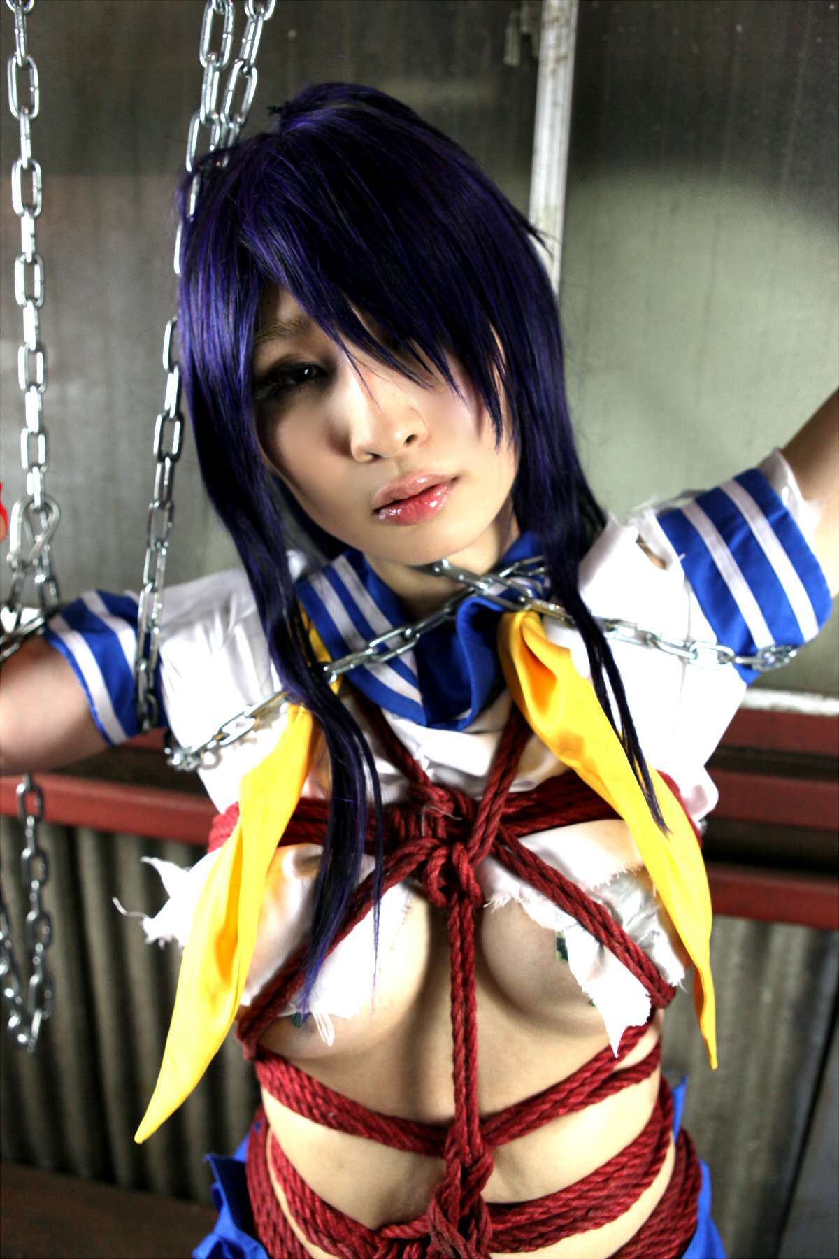 [Cosplay] 2013.05.08 Ikkitousen - Latest Kanu Unchou set