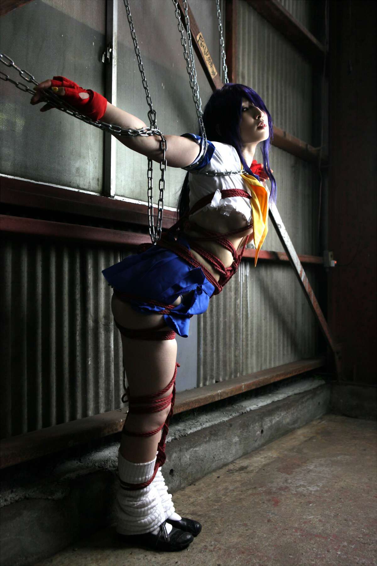 [Cosplay] 2013.05.08 Ikkitousen - Latest Kanu Unchou set