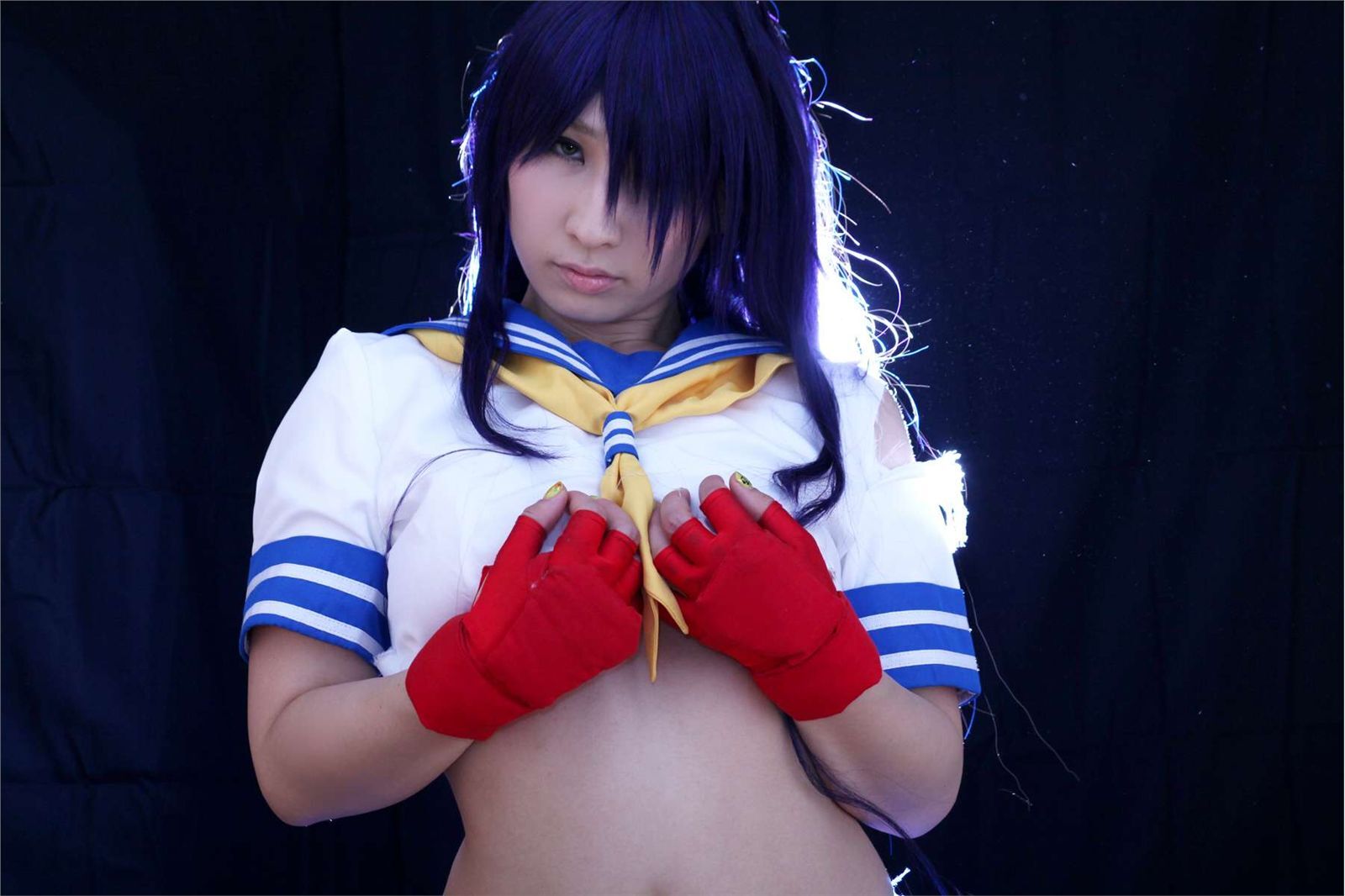 [Cosplay] 2013.05.08 Ikkitousen - Latest Kanu Unchou set
