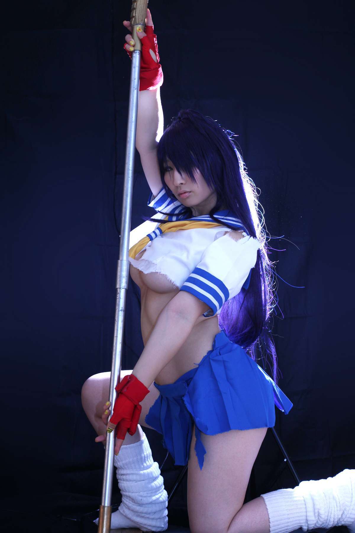 [Cosplay] 2013.05.08 Ikkitousen - Latest Kanu Unchou set
