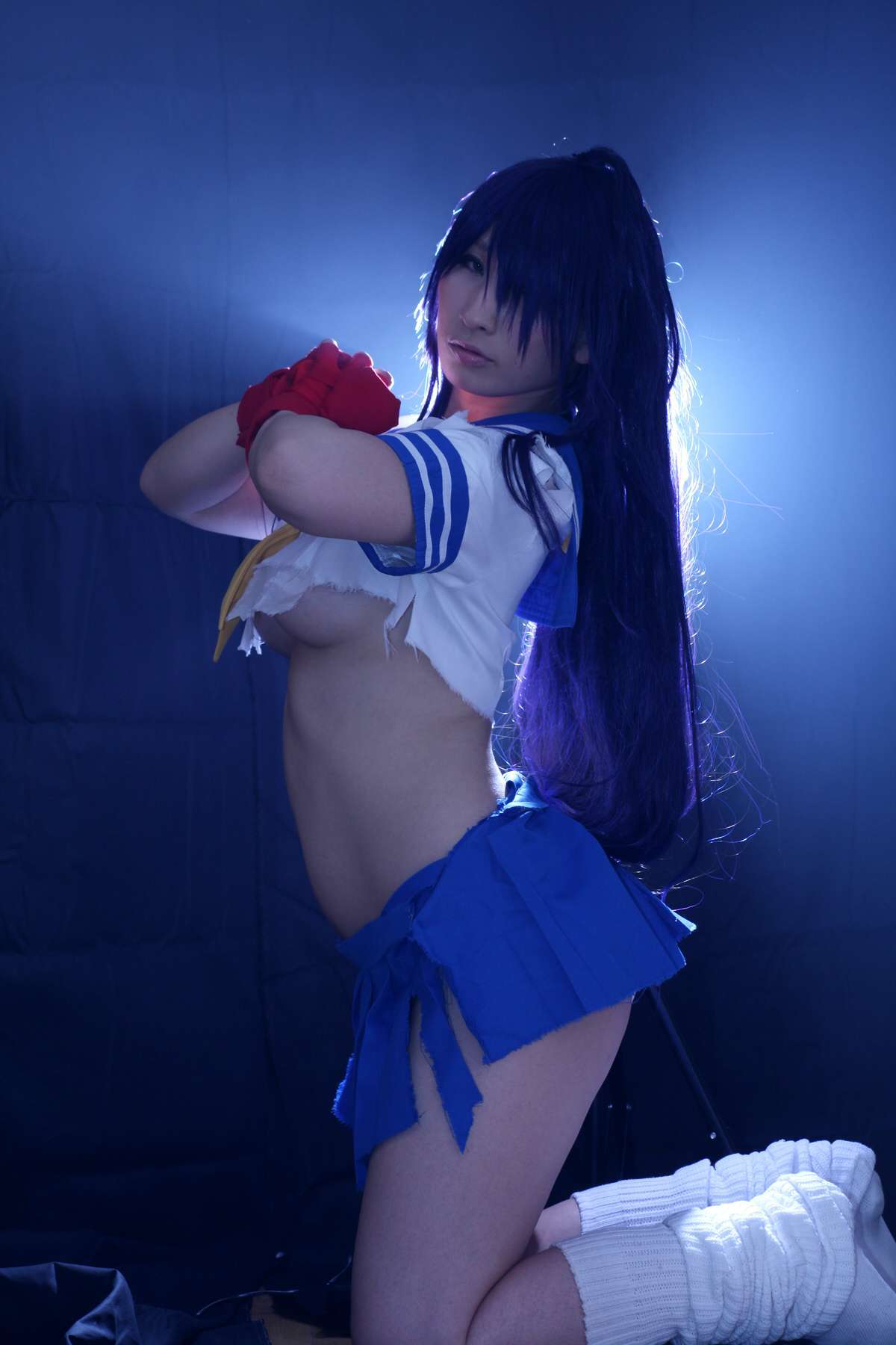[Cosplay] 2013.05.08 Ikkitousen - Latest Kanu Unchou set