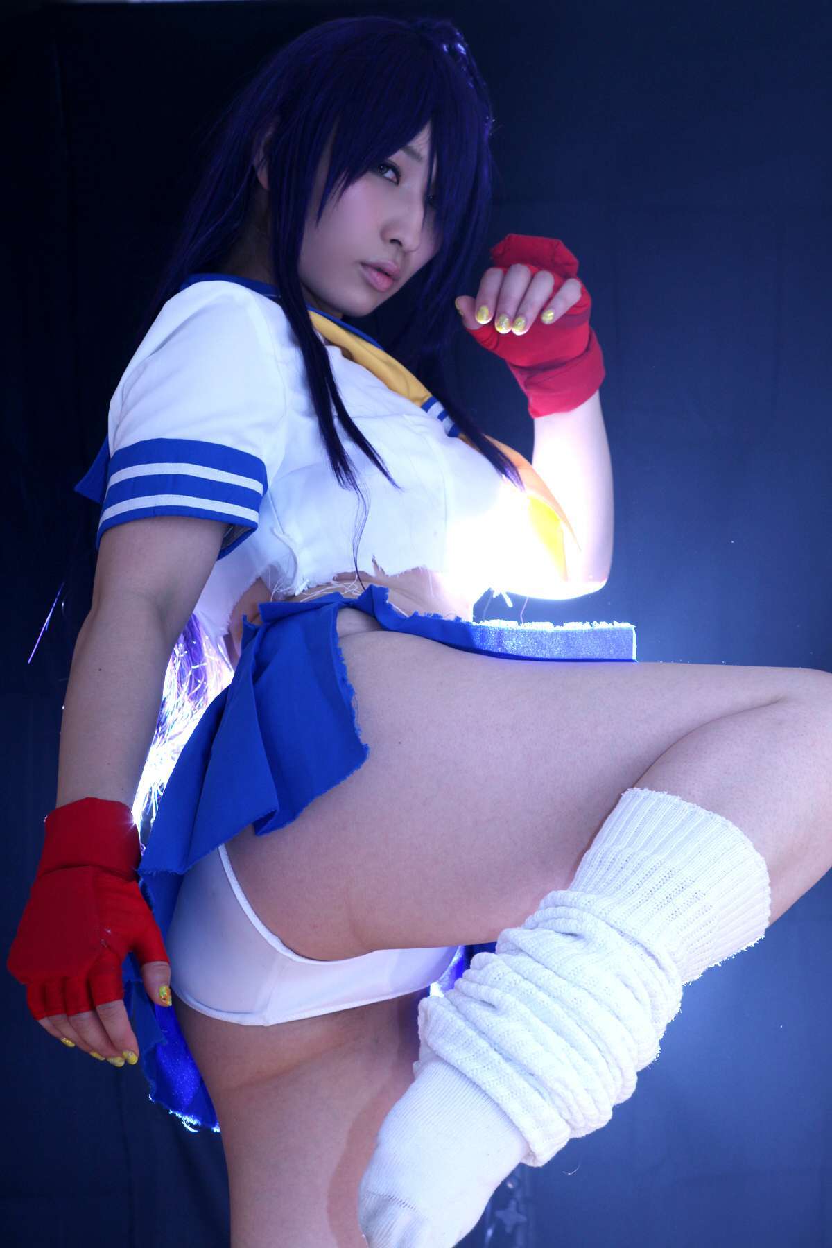 [Cosplay] 2013.05.08 Ikkitousen - Latest Kanu Unchou set