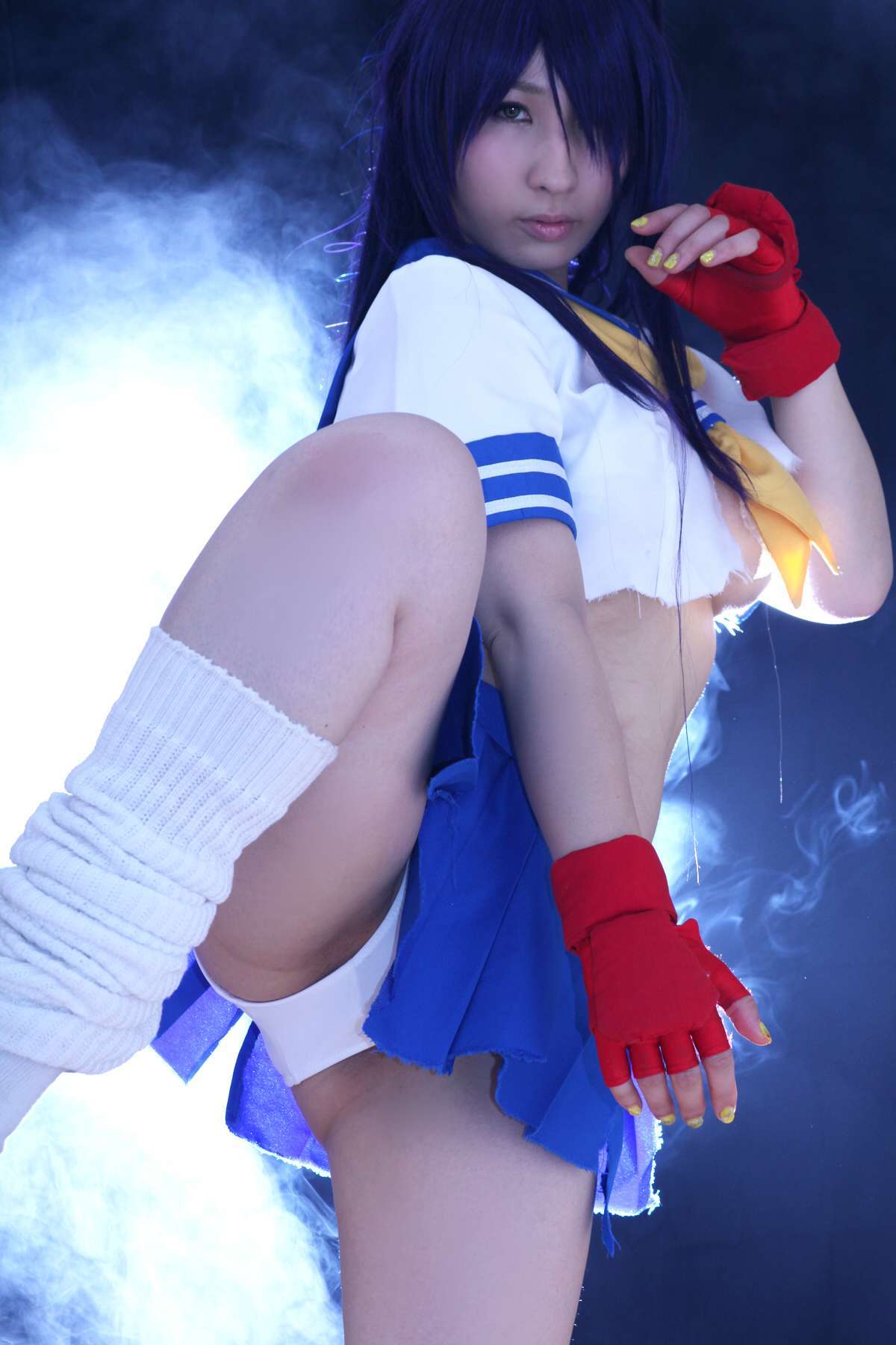 [Cosplay] 2013.05.08 Ikkitousen - Latest Kanu Unchou set