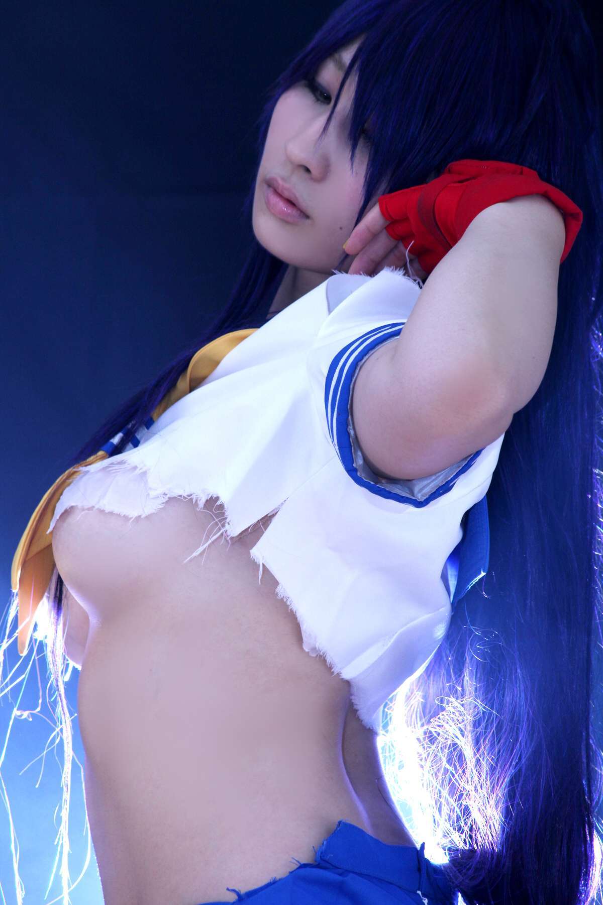 [Cosplay] 2013.05.08 Ikkitousen - Latest Kanu Unchou set