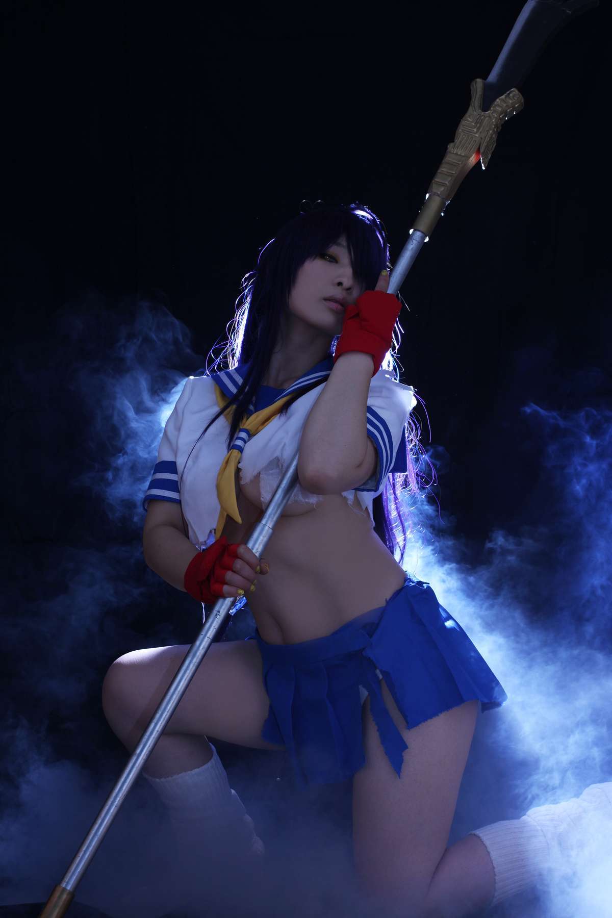 [Cosplay] 2013.05.08 Ikkitousen - Latest Kanu Unchou set