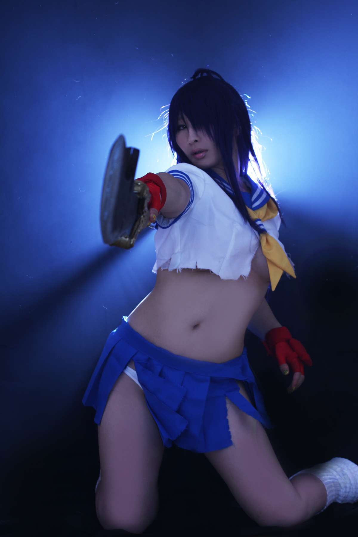 [Cosplay] 2013.05.08 Ikkitousen - Latest Kanu Unchou set