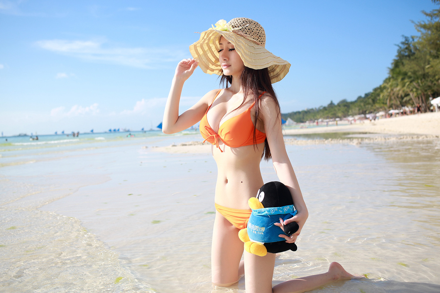 [MYGIRL美媛馆]NO.016-小小白-长滩旅拍