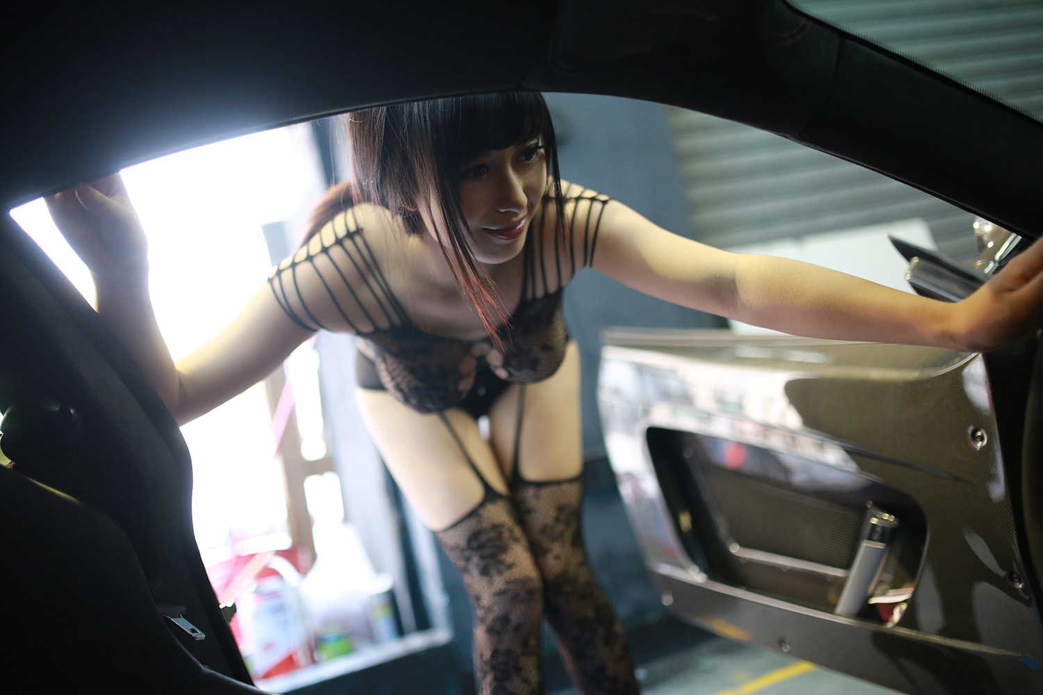 [MYGIRL美媛馆]NO.017-黄可-汽车美工坊特约