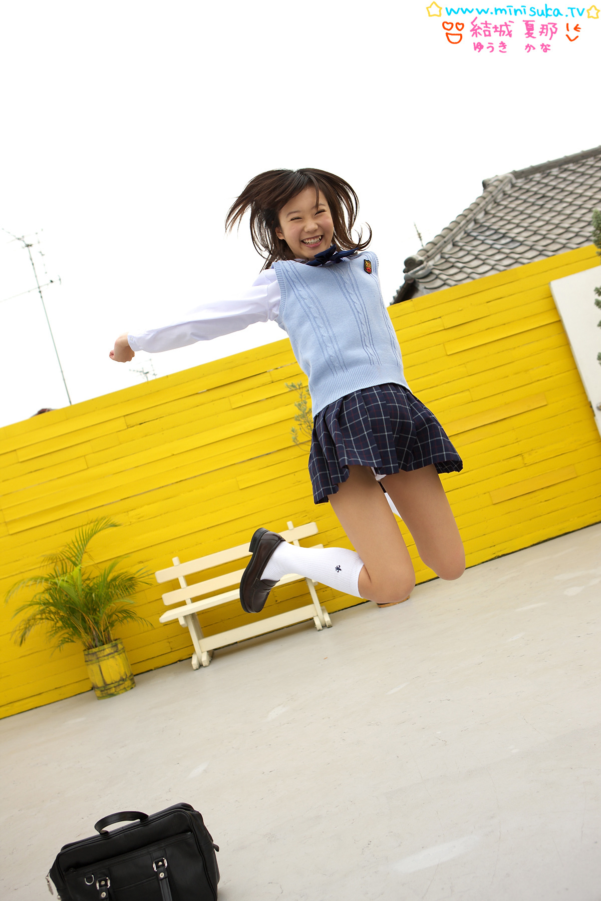 学生制服诱惑　結城夏那　[Minisuka.tv]现役女子高生