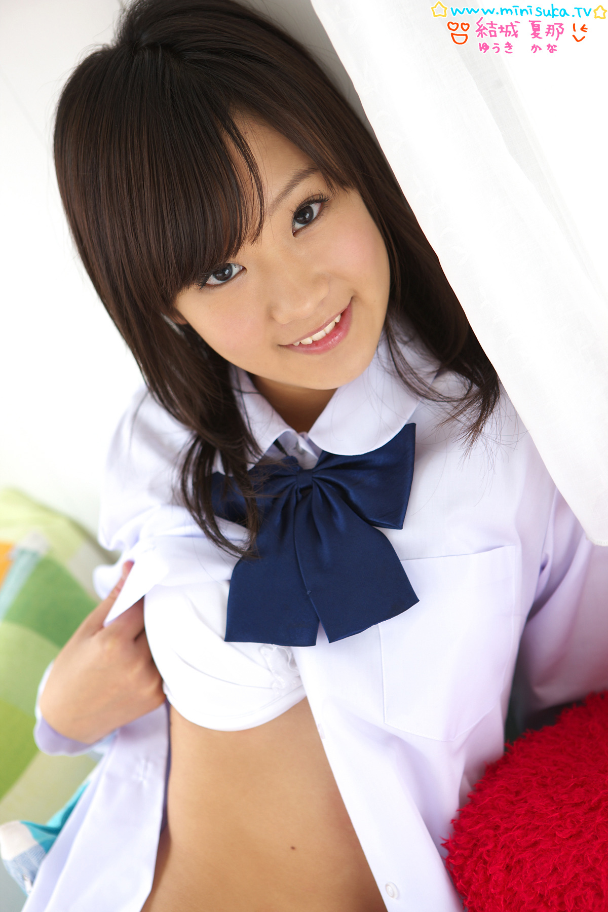 学生制服诱惑　結城夏那　[Minisuka.tv]现役女子高生