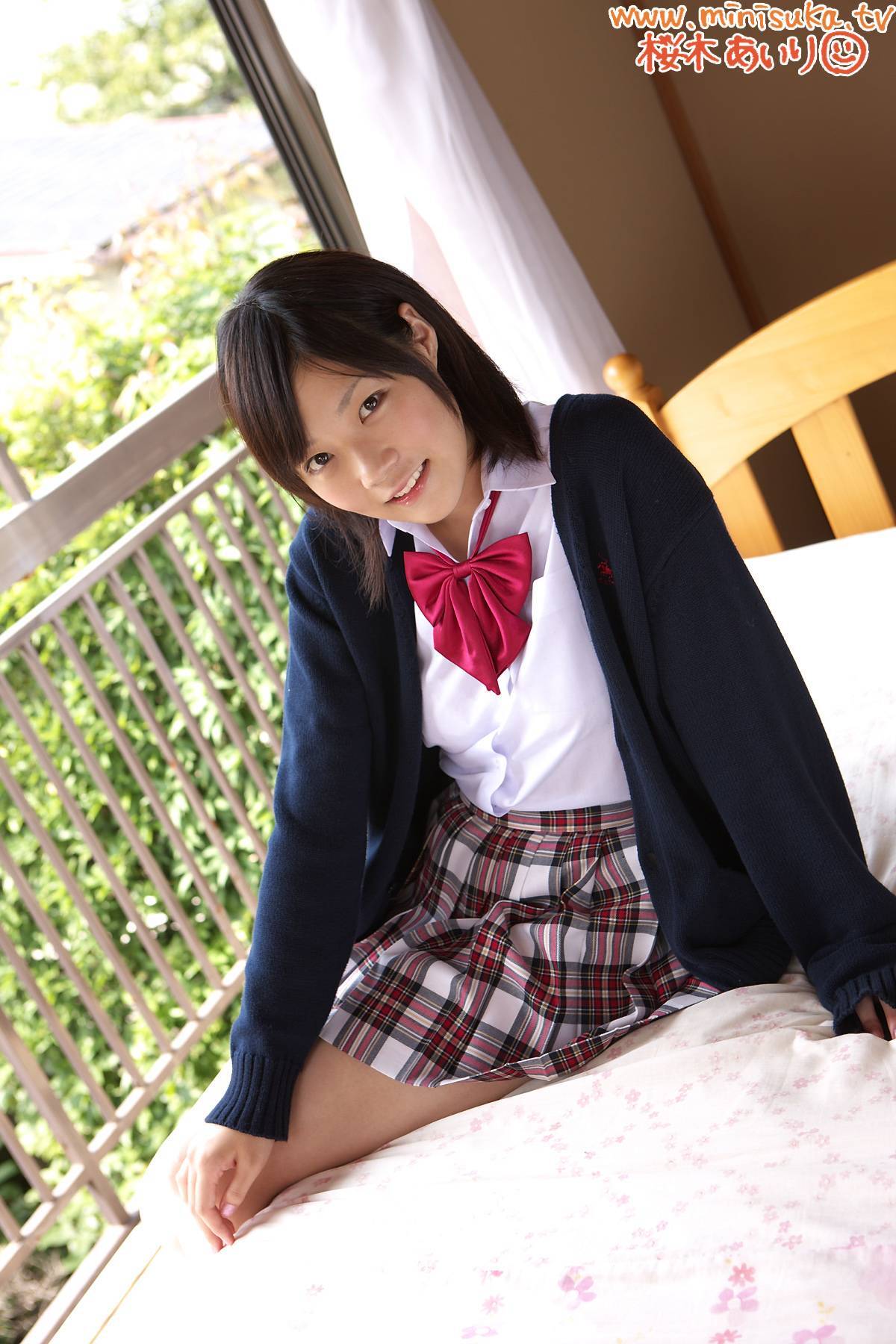 桜木あいり 现役女子高生 [Minisuka.tv] Regular Gallery