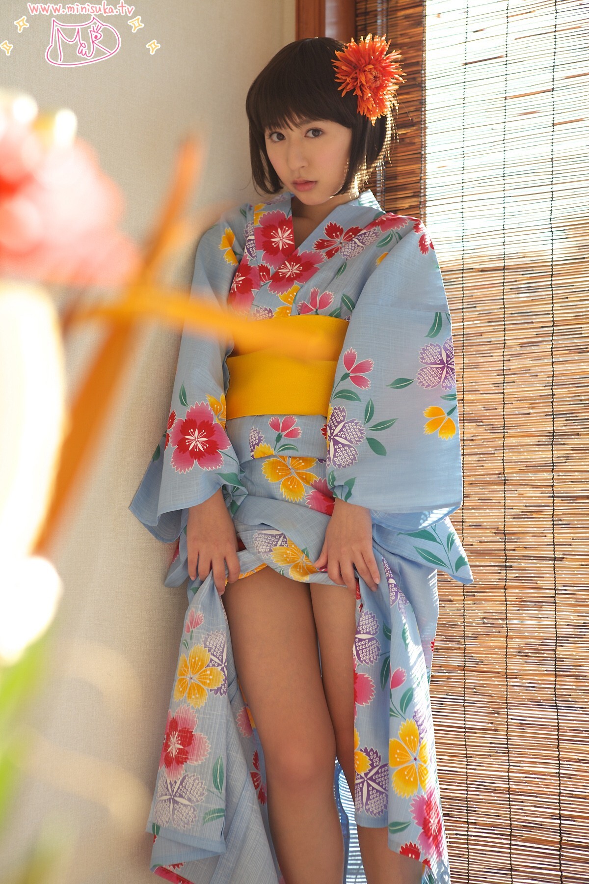 納涼現女子祭り2010★松下李生 女优性感美女图片 [Minisuka.tv]