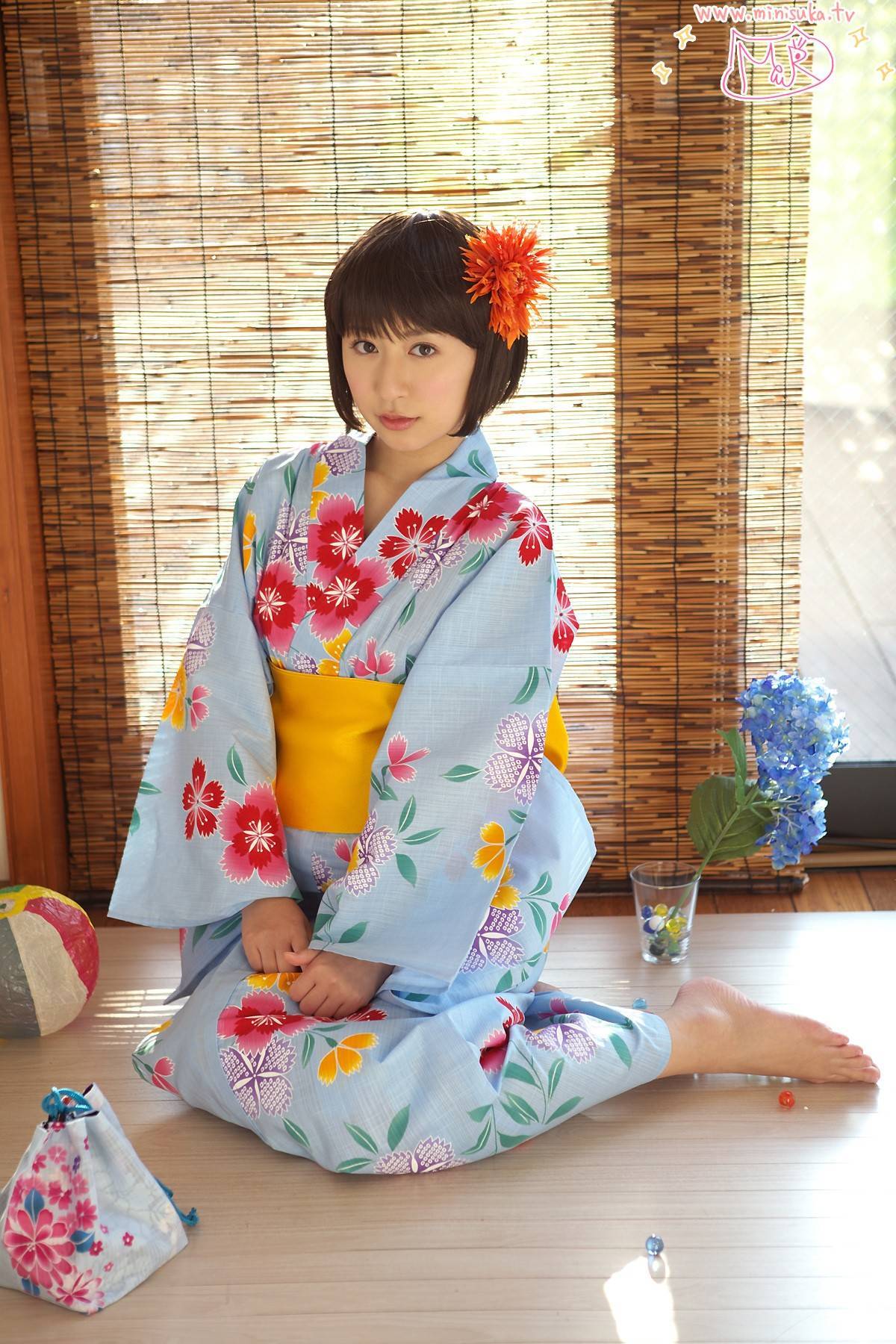 納涼現女子祭り2010★松下李生 女优性感美女图片 [Minisuka.tv]