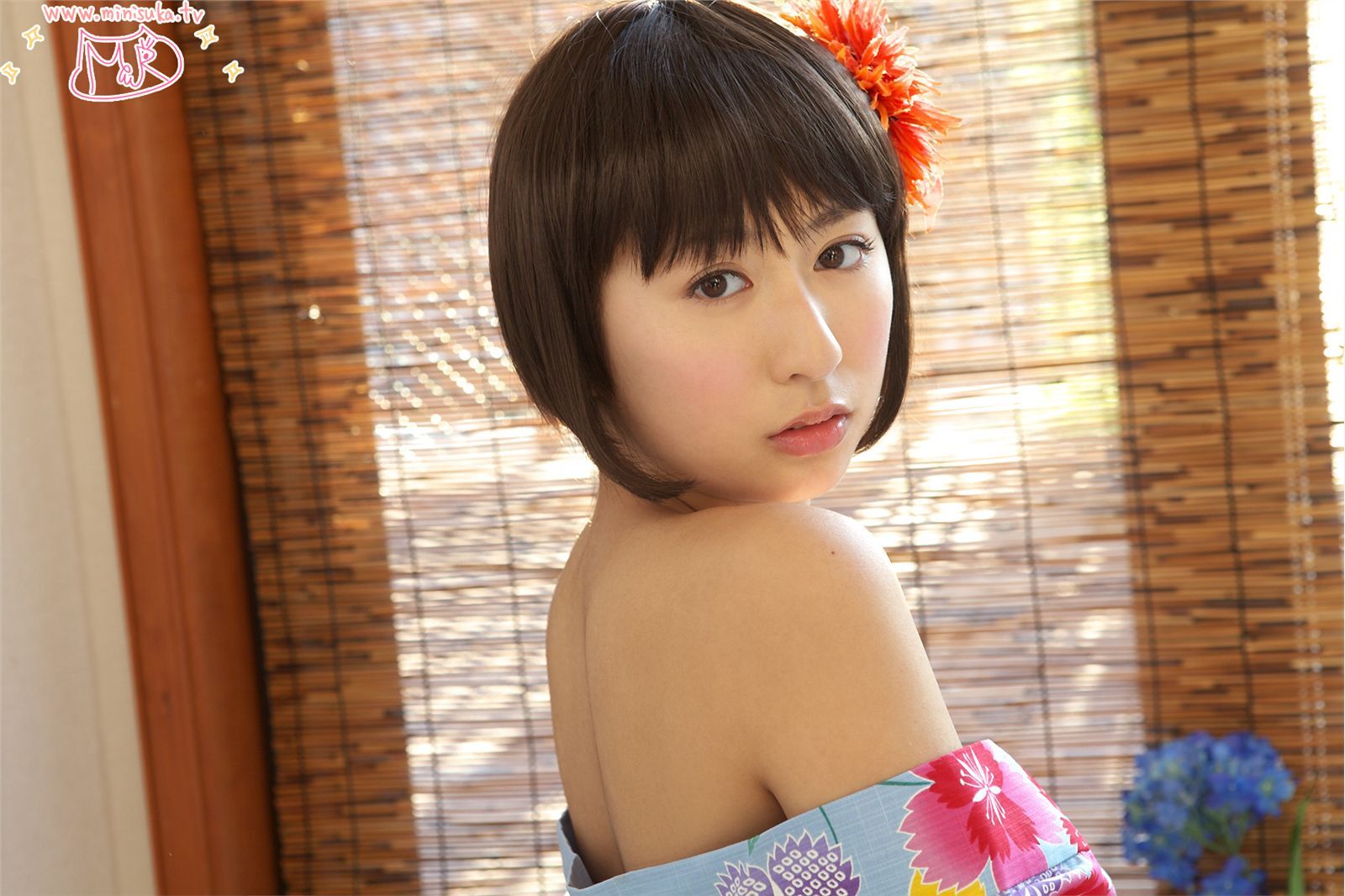 納涼現女子祭り2010★松下李生 女优性感美女图片 [Minisuka.tv]