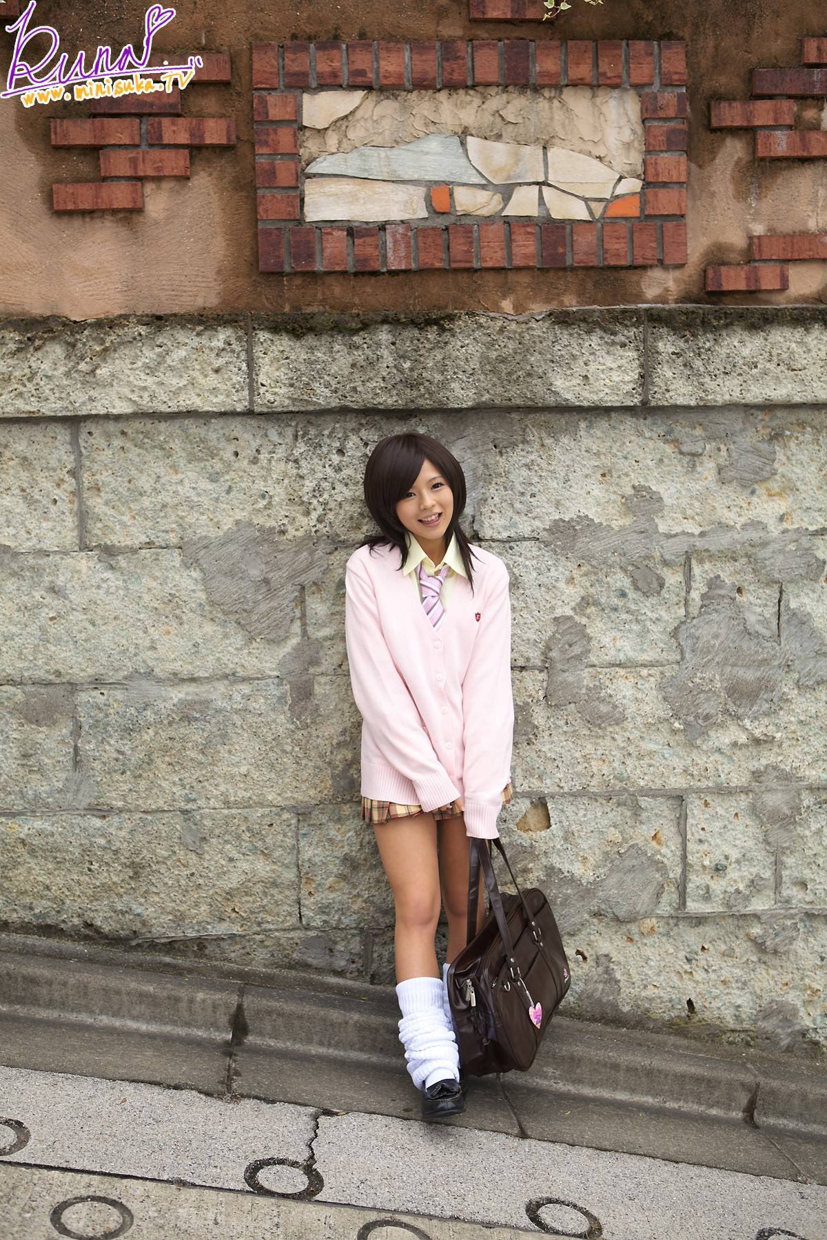 现役女子高生  浜川瑠奈 Runa Hamakawa [Minisuka.tv]