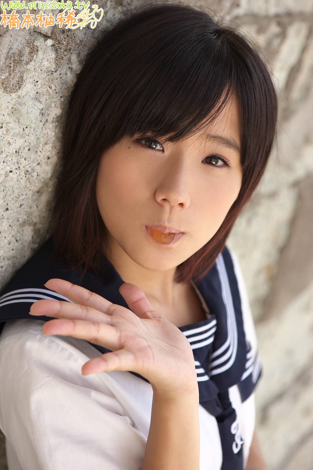 现役女子高生  橋本柚稀 制服ギャラリ (1)  [Minisuka.tv]