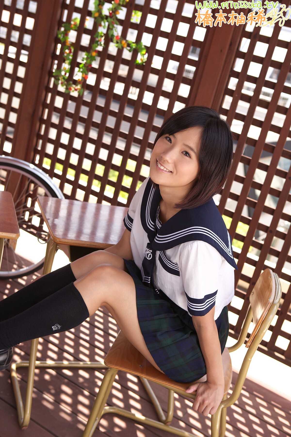 现役女子高生  橋本柚稀 制服ギャラリ (1)  [Minisuka.tv]