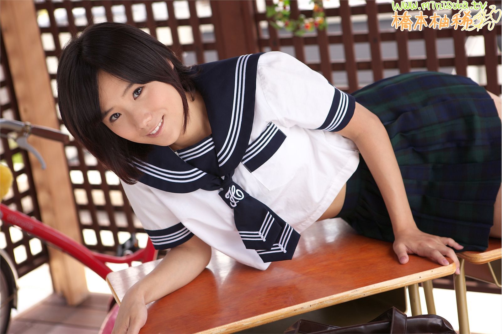 现役女子高生  橋本柚稀 制服ギャラリ (1)  [Minisuka.tv]