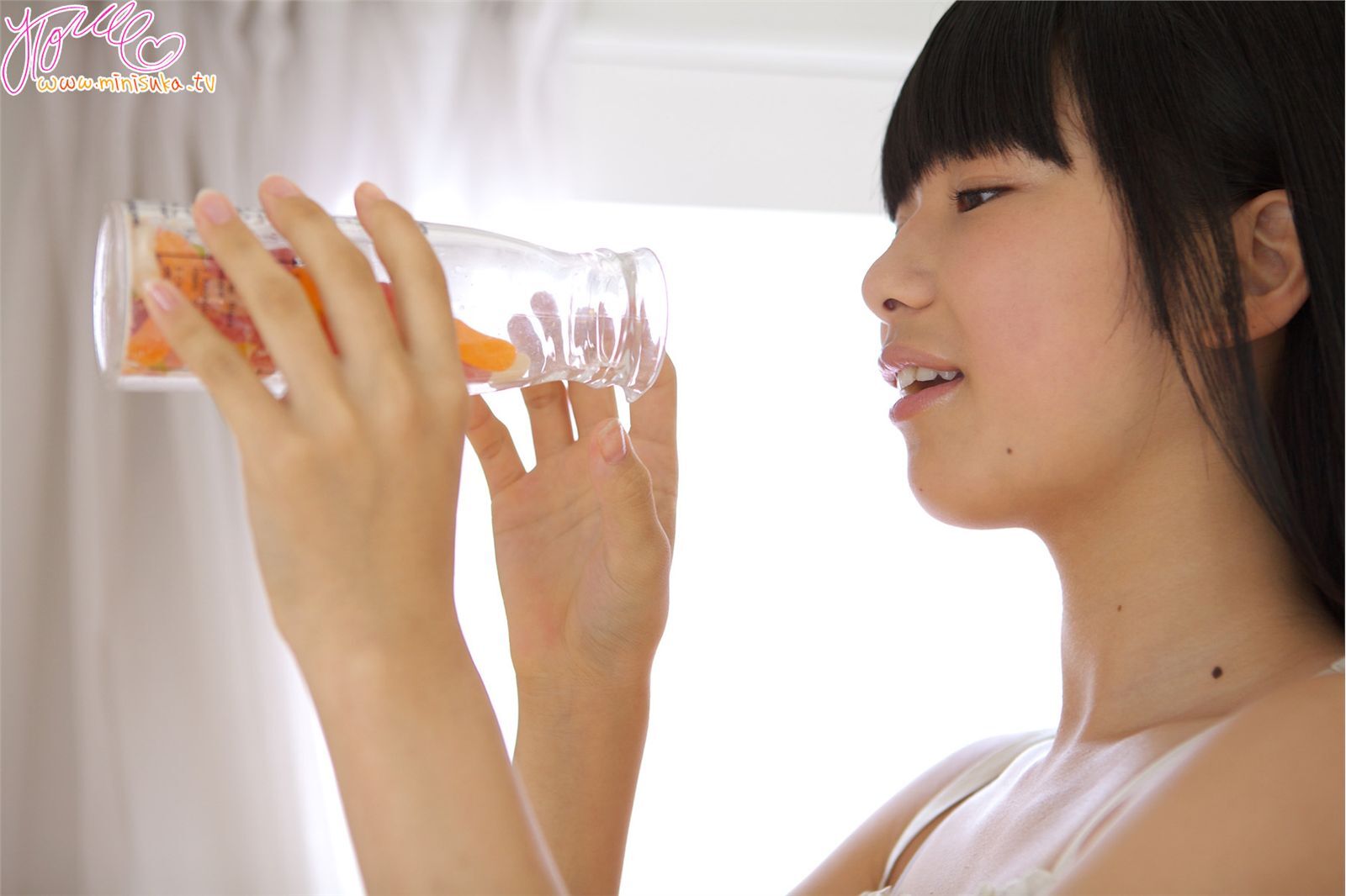 日本美女 山中知恵 [Minisuka.tv]现役女子高生01