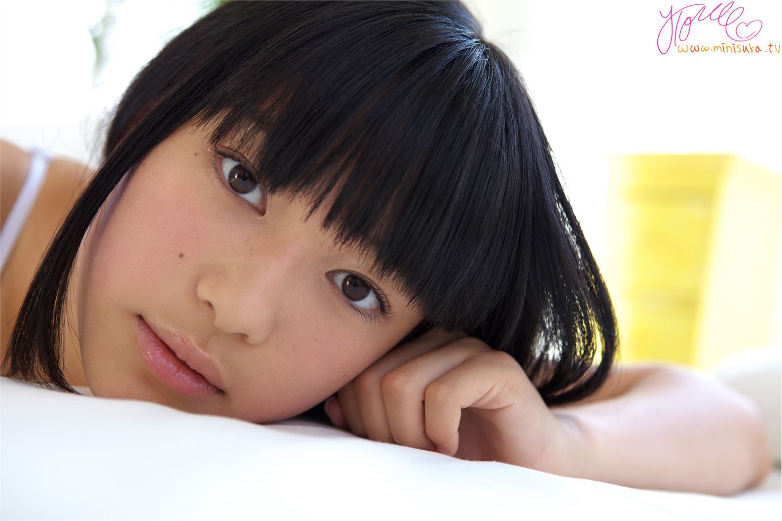 日本美女 山中知恵 [Minisuka.tv]现役女子高生01