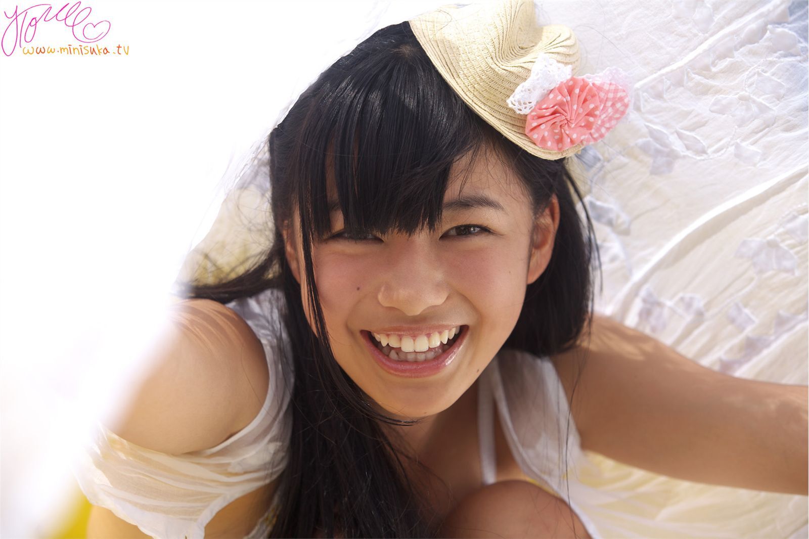 日本美女 山中知恵 [Minisuka.tv]现役女子高生01