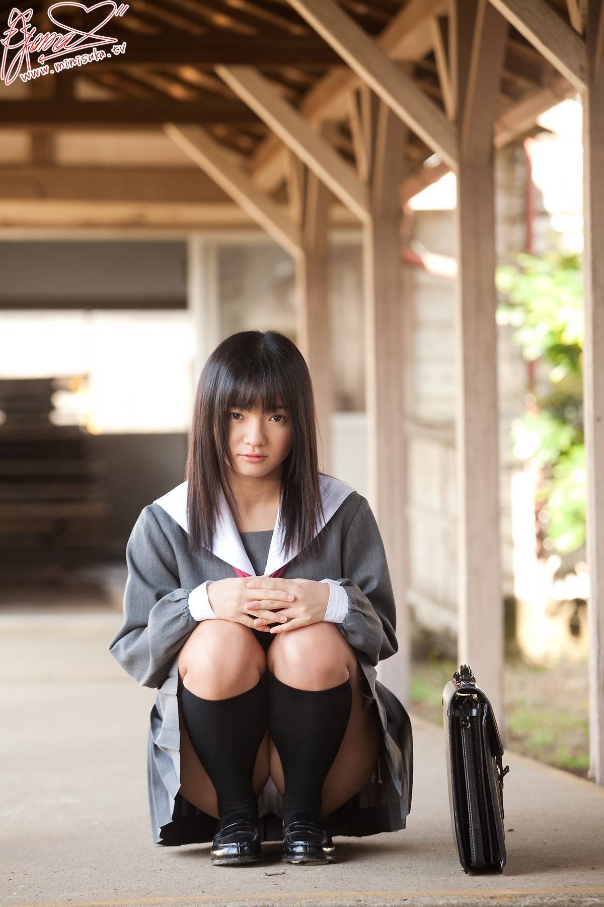 西永彩奈 Ayana Nishinaga[Minisuka.tv]现役女子高生