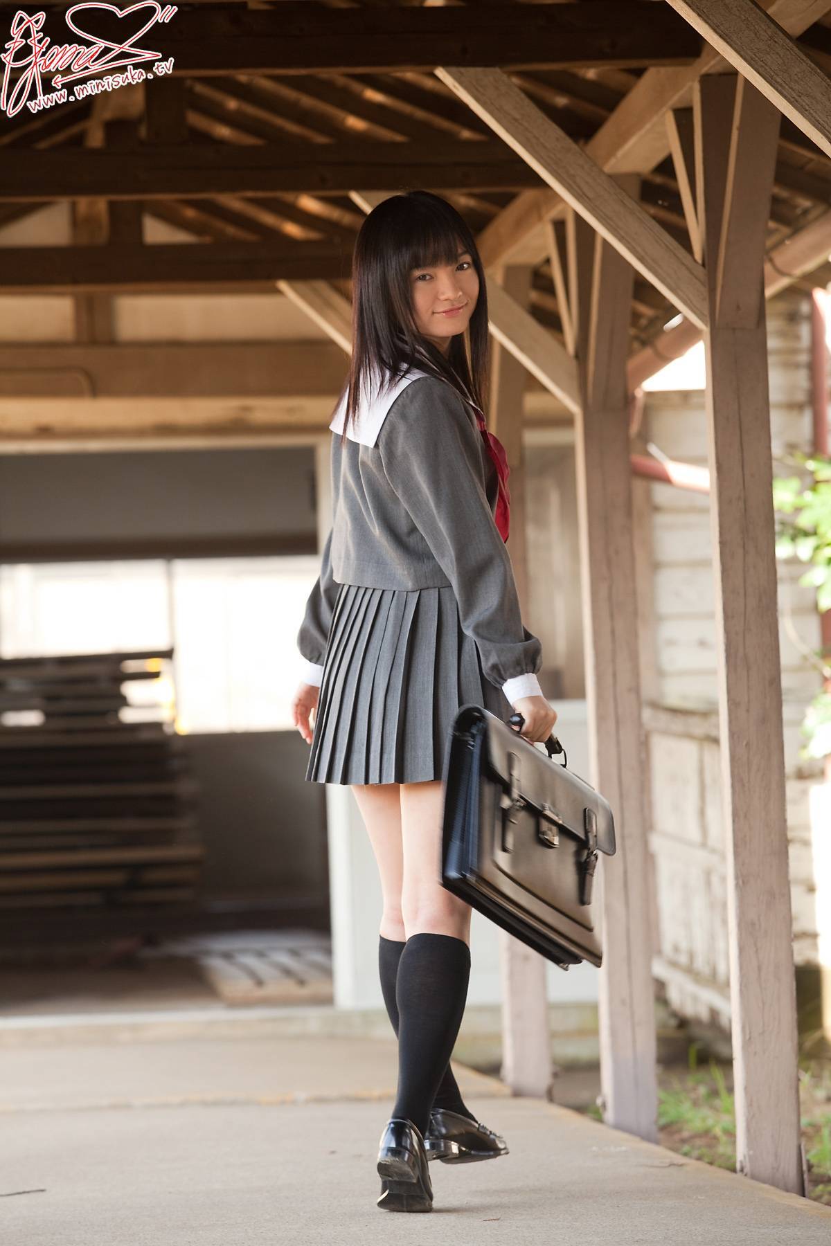 西永彩奈 Ayana Nishinaga[Minisuka.tv]现役女子高生