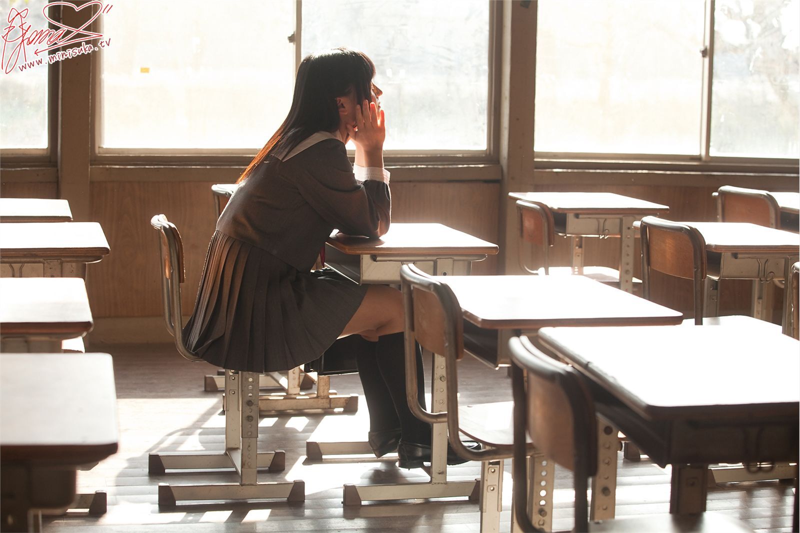 西永彩奈 Ayana Nishinaga[Minisuka.tv]现役女子高生