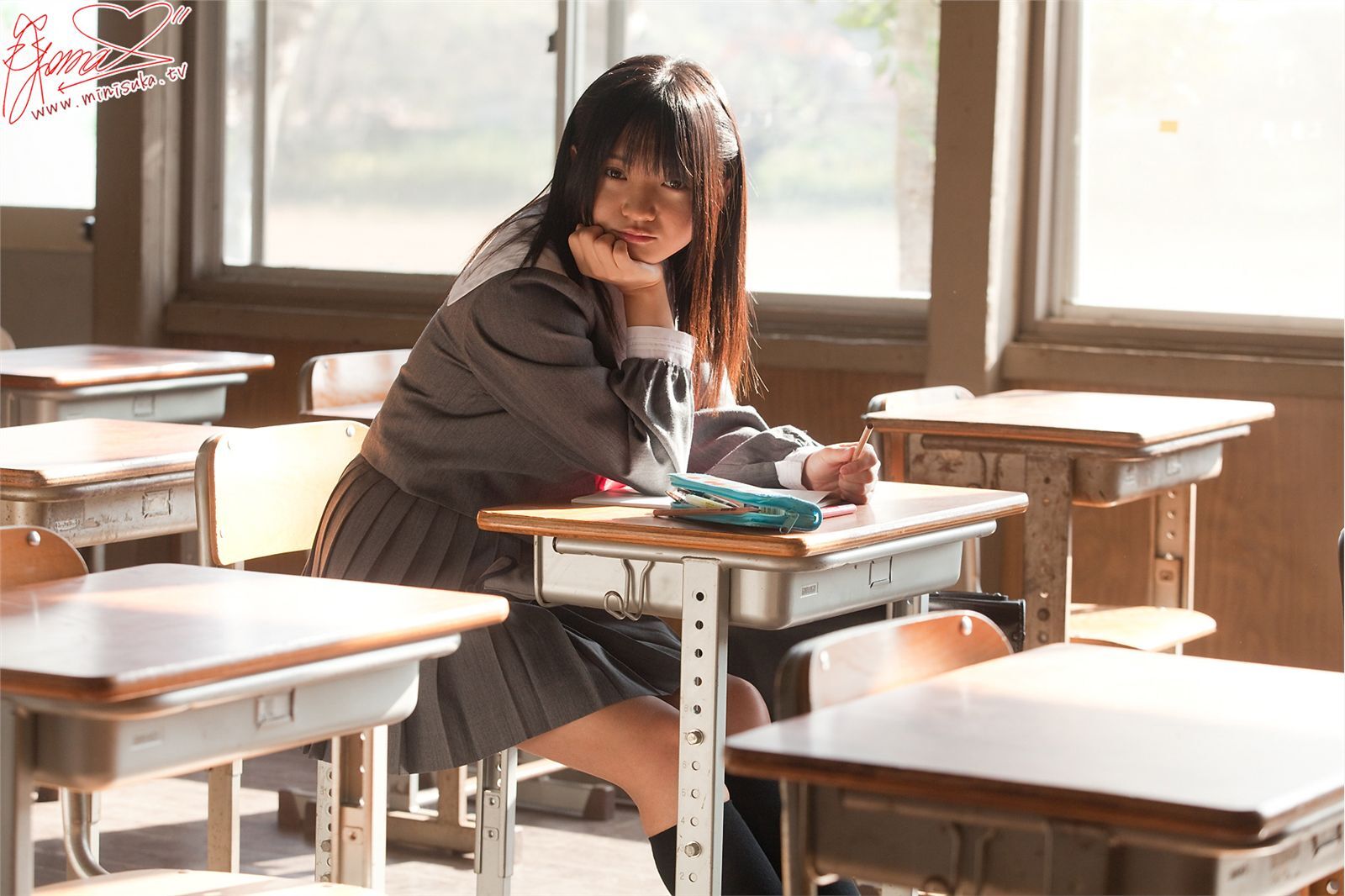 西永彩奈 Ayana Nishinaga[Minisuka.tv]现役女子高生