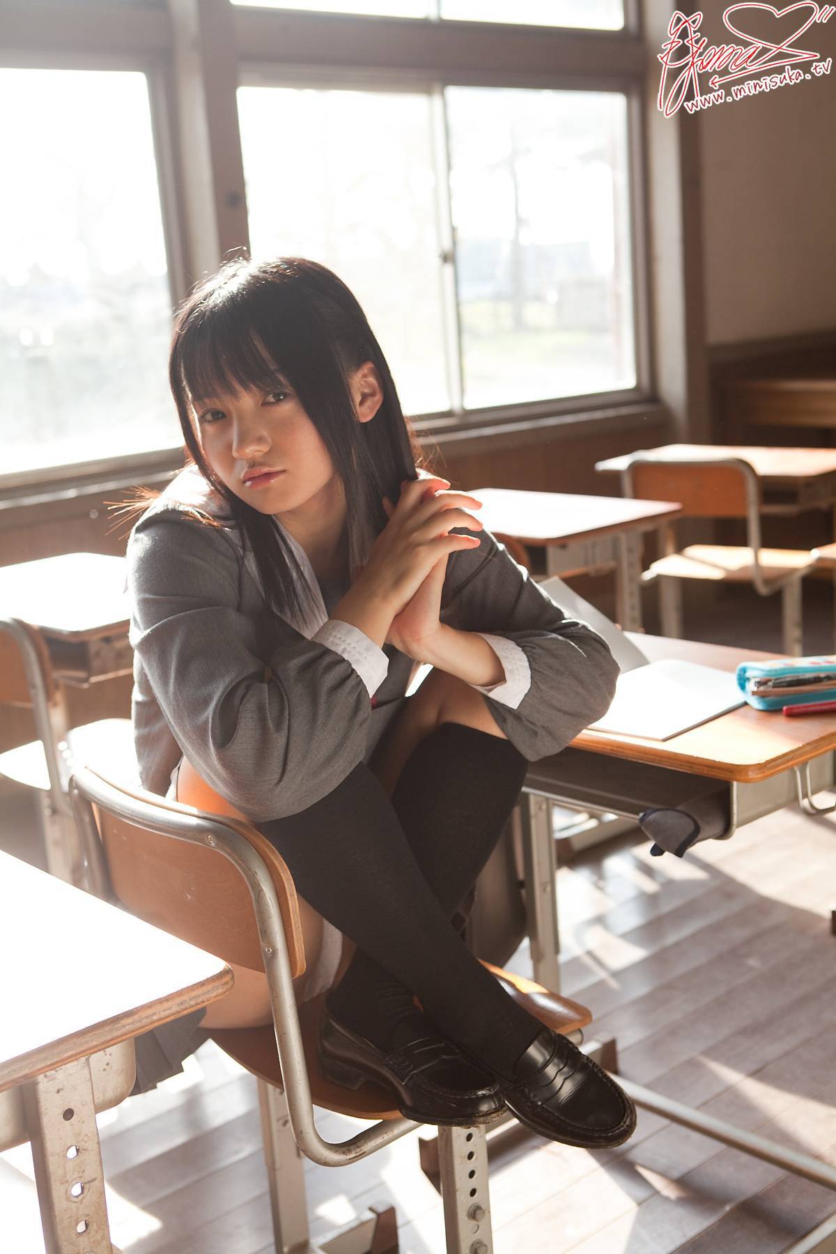 西永彩奈 Ayana Nishinaga[Minisuka.tv]现役女子高生