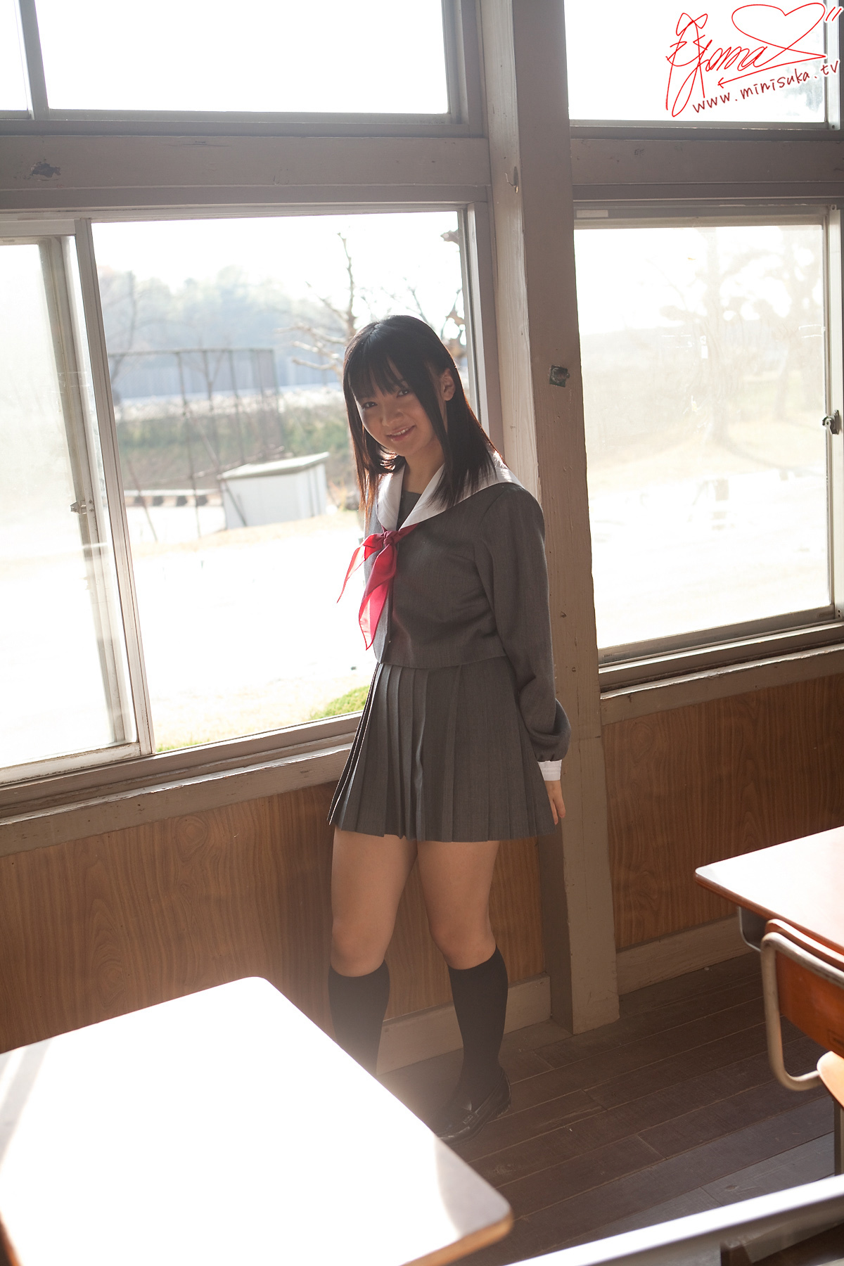 西永彩奈 Ayana Nishinaga[Minisuka.tv]现役女子高生