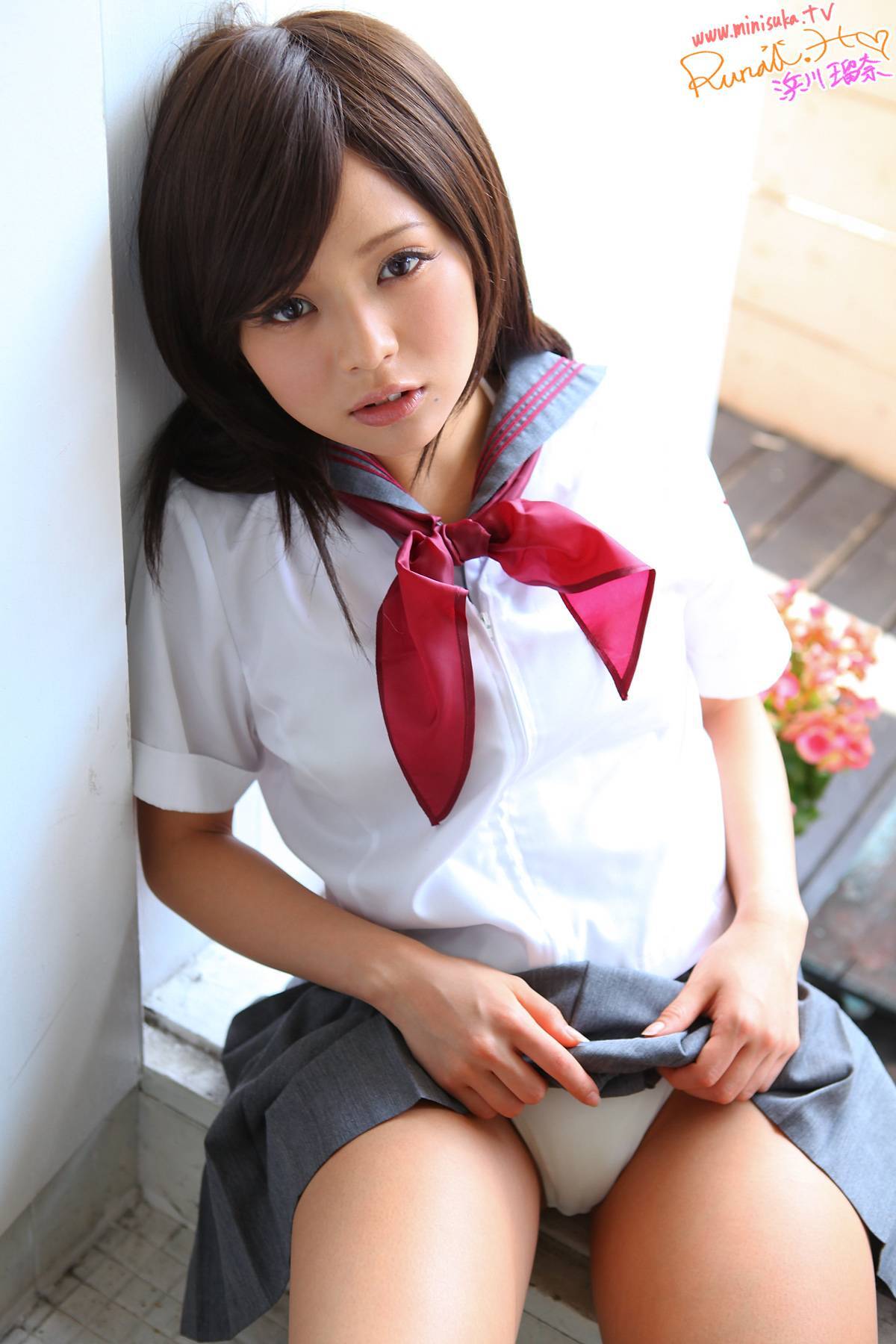 Runa Hamakawa 浜川瑠奈 Minisuka.tv日本性感美女图片