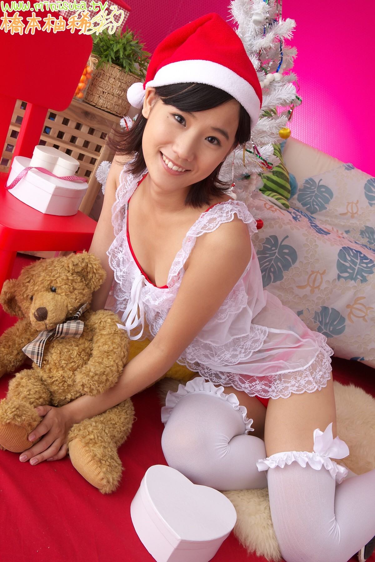 橋本柚稀 [Minisuka.tv]现役女子高生 Present Gallery