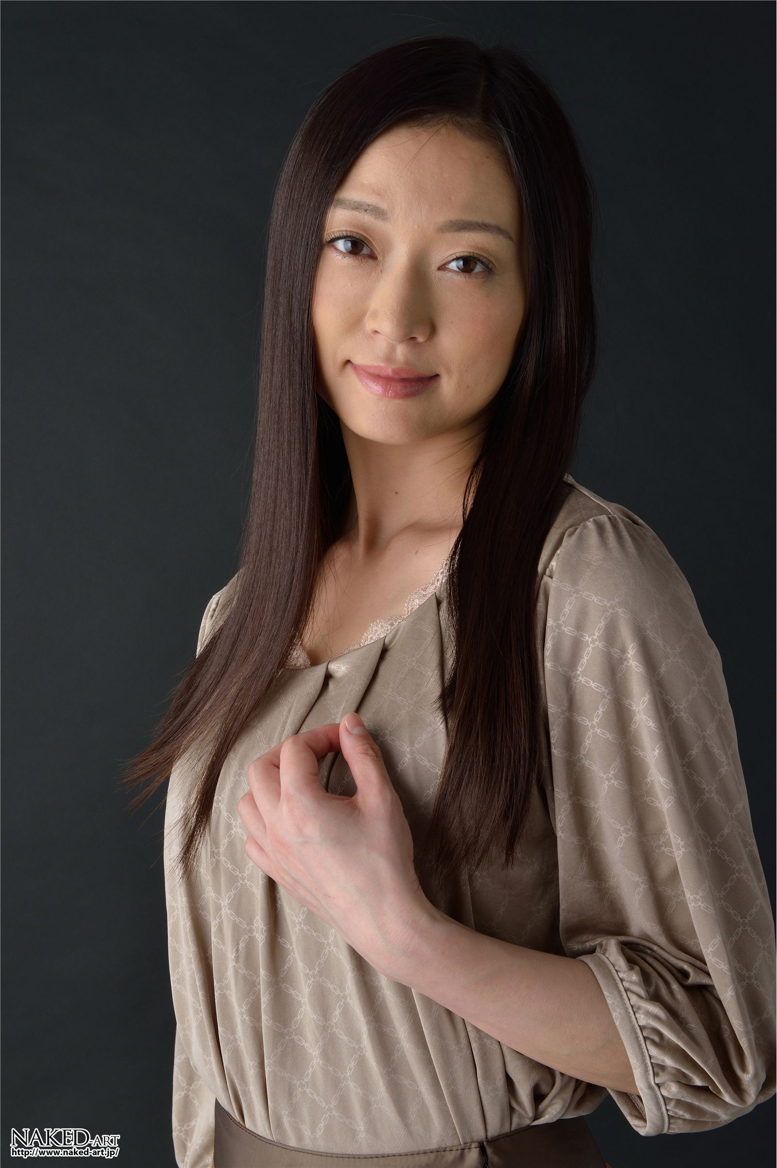 [NAKED-ART]  NO.00588 ふくもとみさえ 人妻白書 女优写真