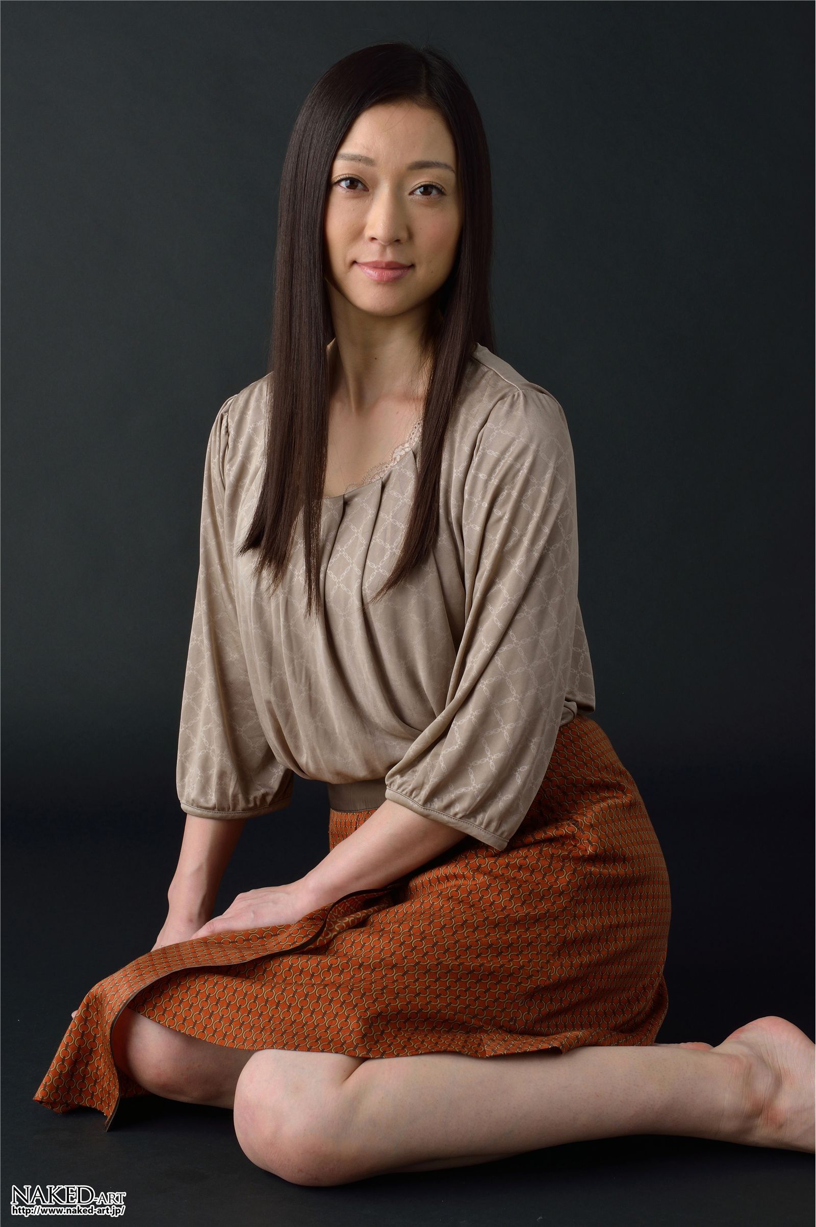 [NAKED-ART]  NO.00588 ふくもとみさえ 人妻白書 女优写真