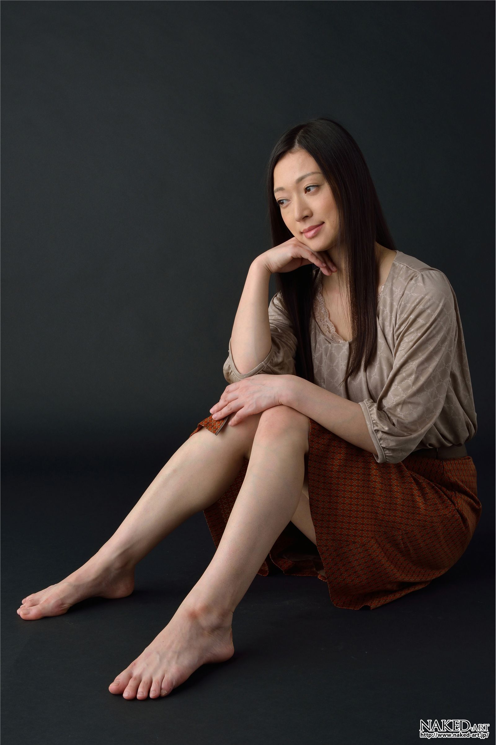 [NAKED-ART]  NO.00588 ふくもとみさえ 人妻白書 女优写真