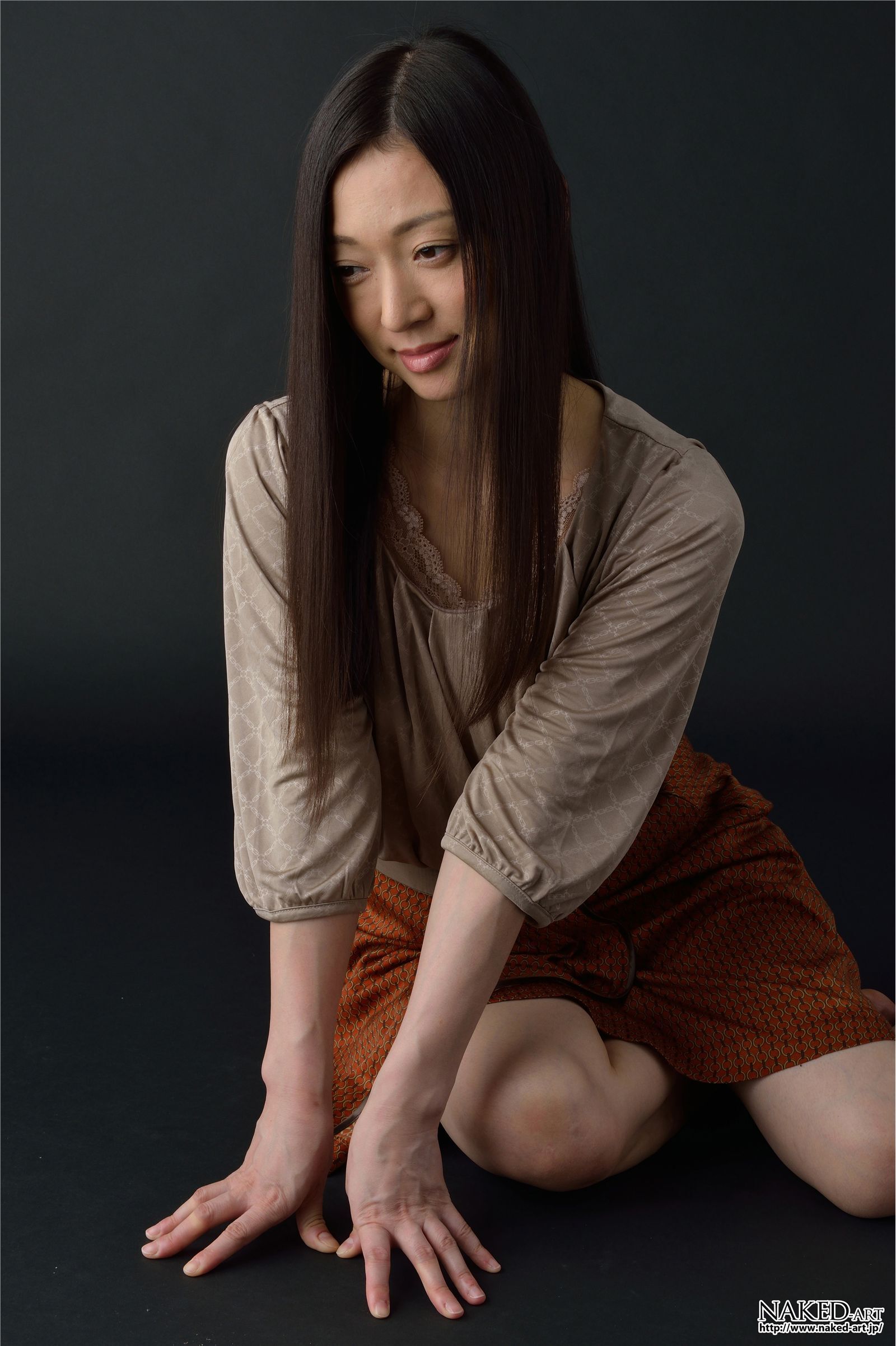 [NAKED-ART]  NO.00588 ふくもとみさえ 人妻白書 女优写真