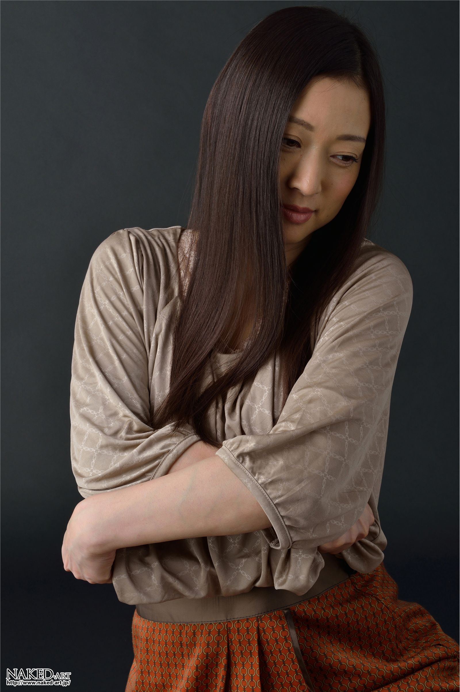 [NAKED-ART]  NO.00588 ふくもとみさえ 人妻白書 女优写真