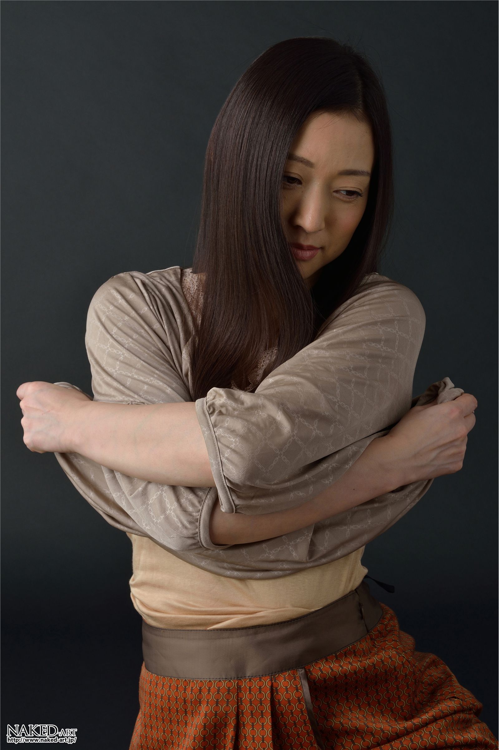 [NAKED-ART]  NO.00588 ふくもとみさえ 人妻白書 女优写真