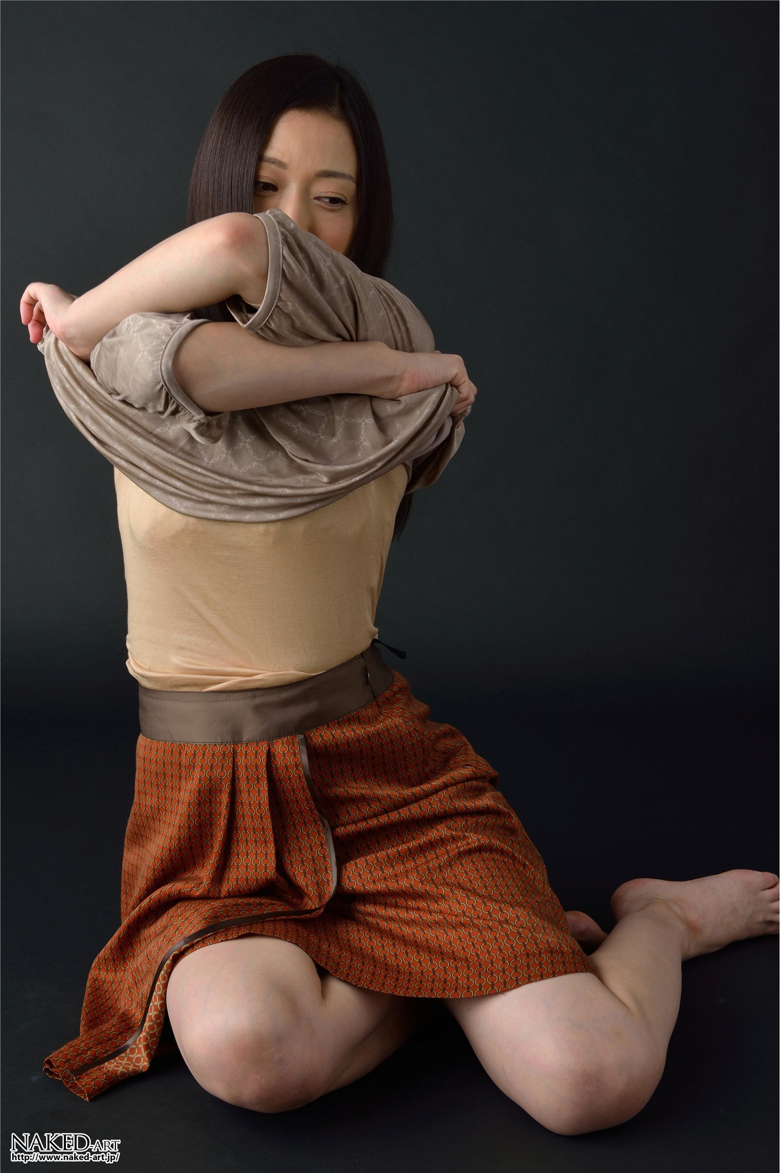 [NAKED-ART]  NO.00588 ふくもとみさえ 人妻白書 女优写真