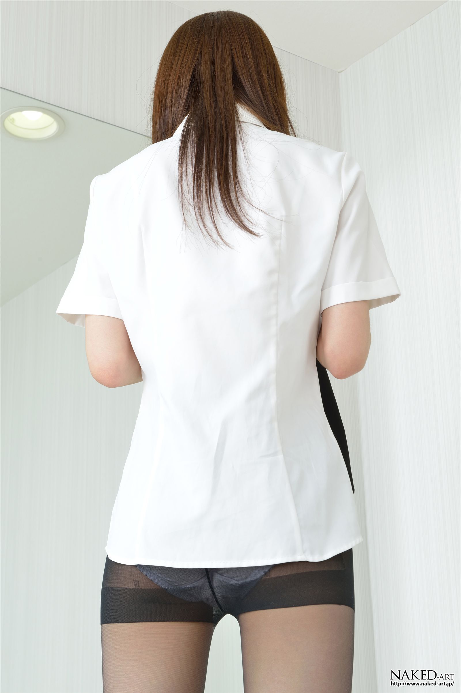 [NAKED-ART]  NO.00642 瀬永泉 OL Pantyhose 丝袜制服